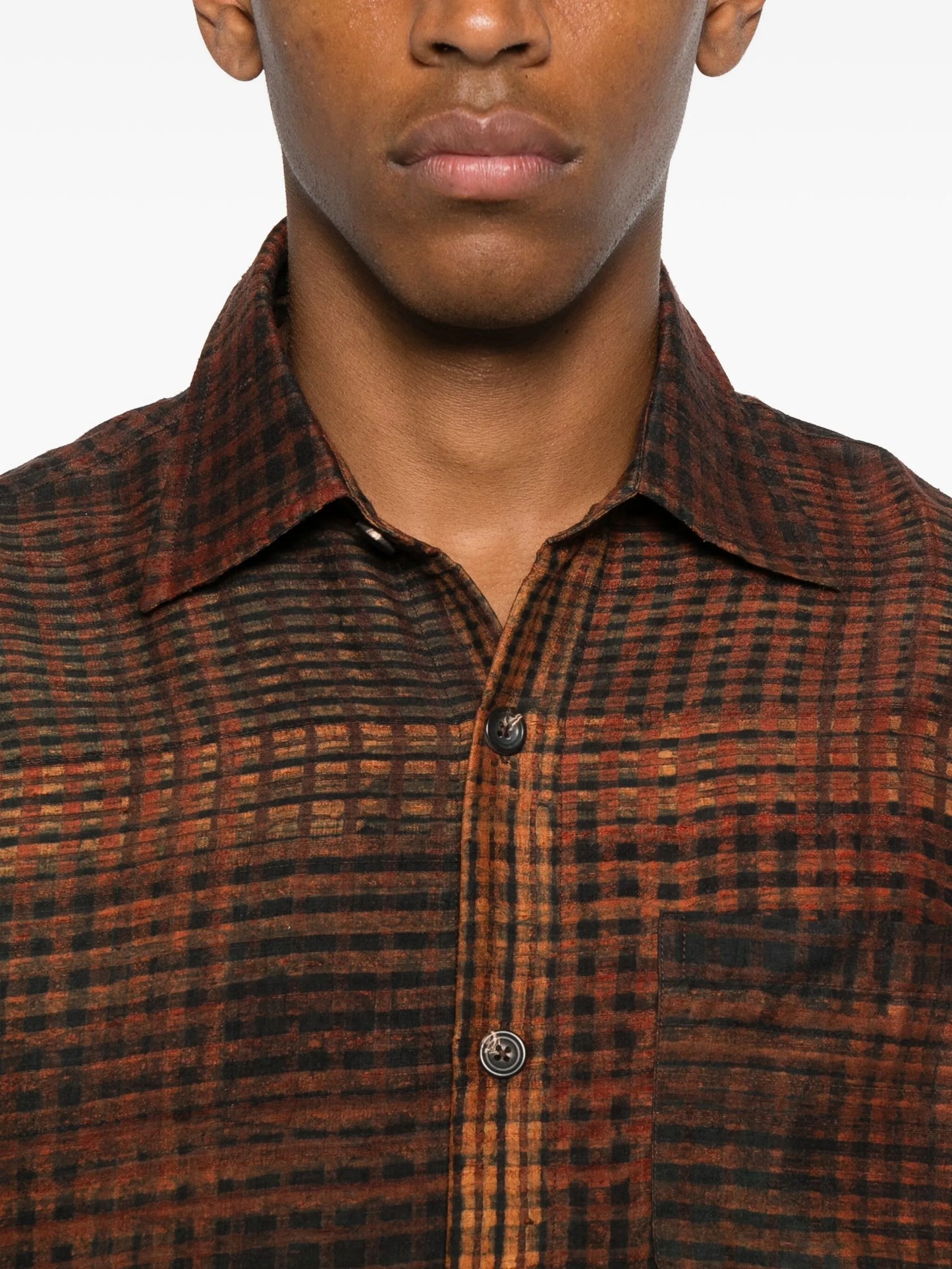 checked shirt