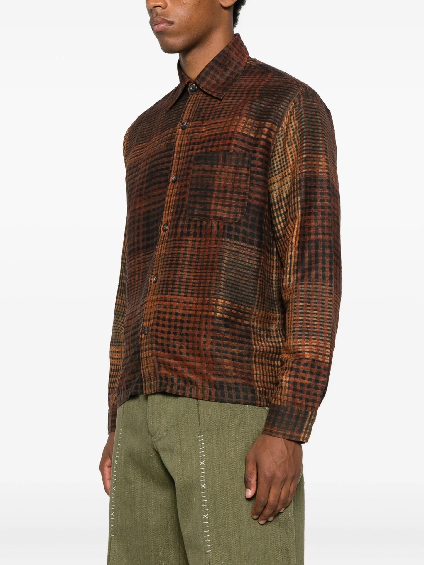 checked shirt