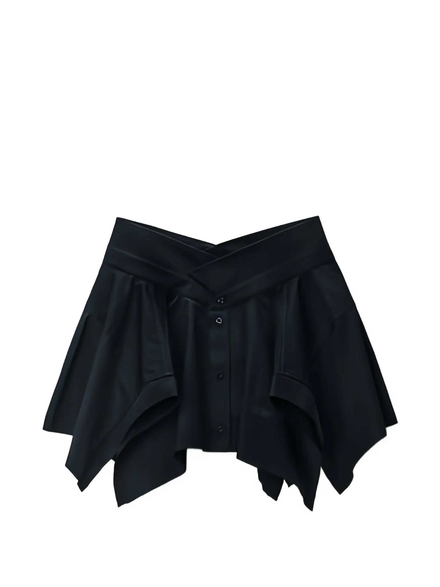 asymmetric mini skirt