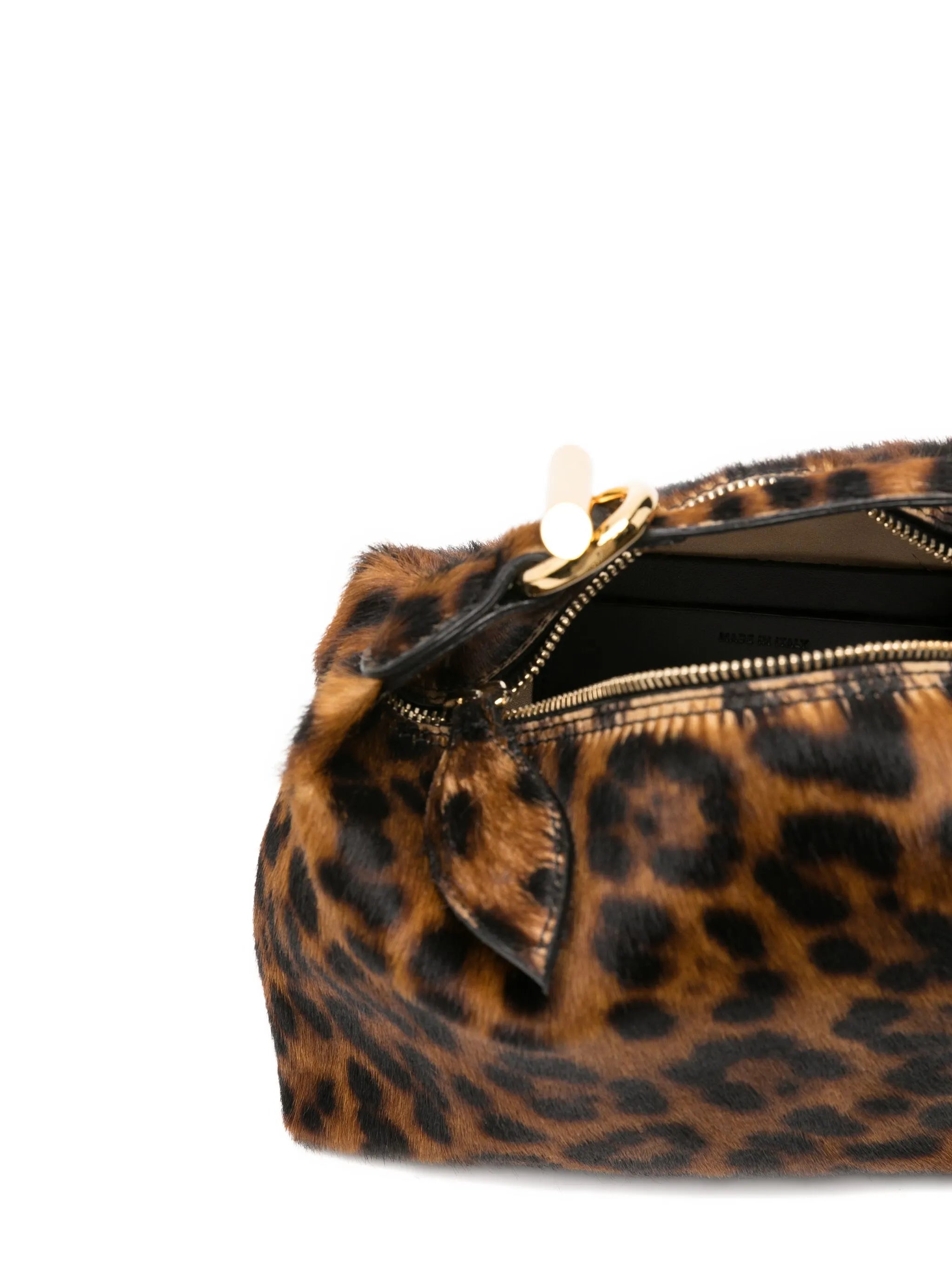 leopard-print mini bag