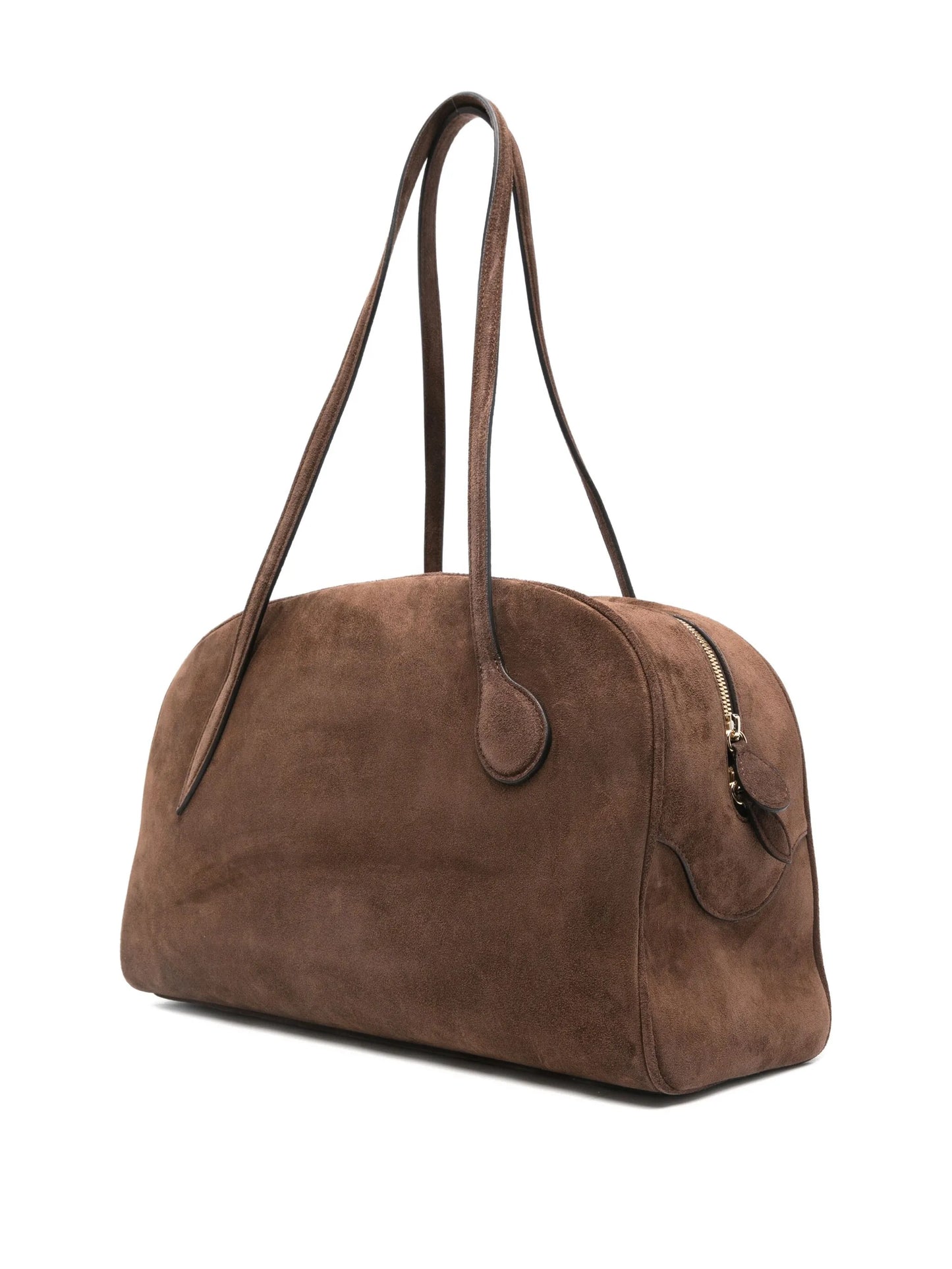 suede tote bag