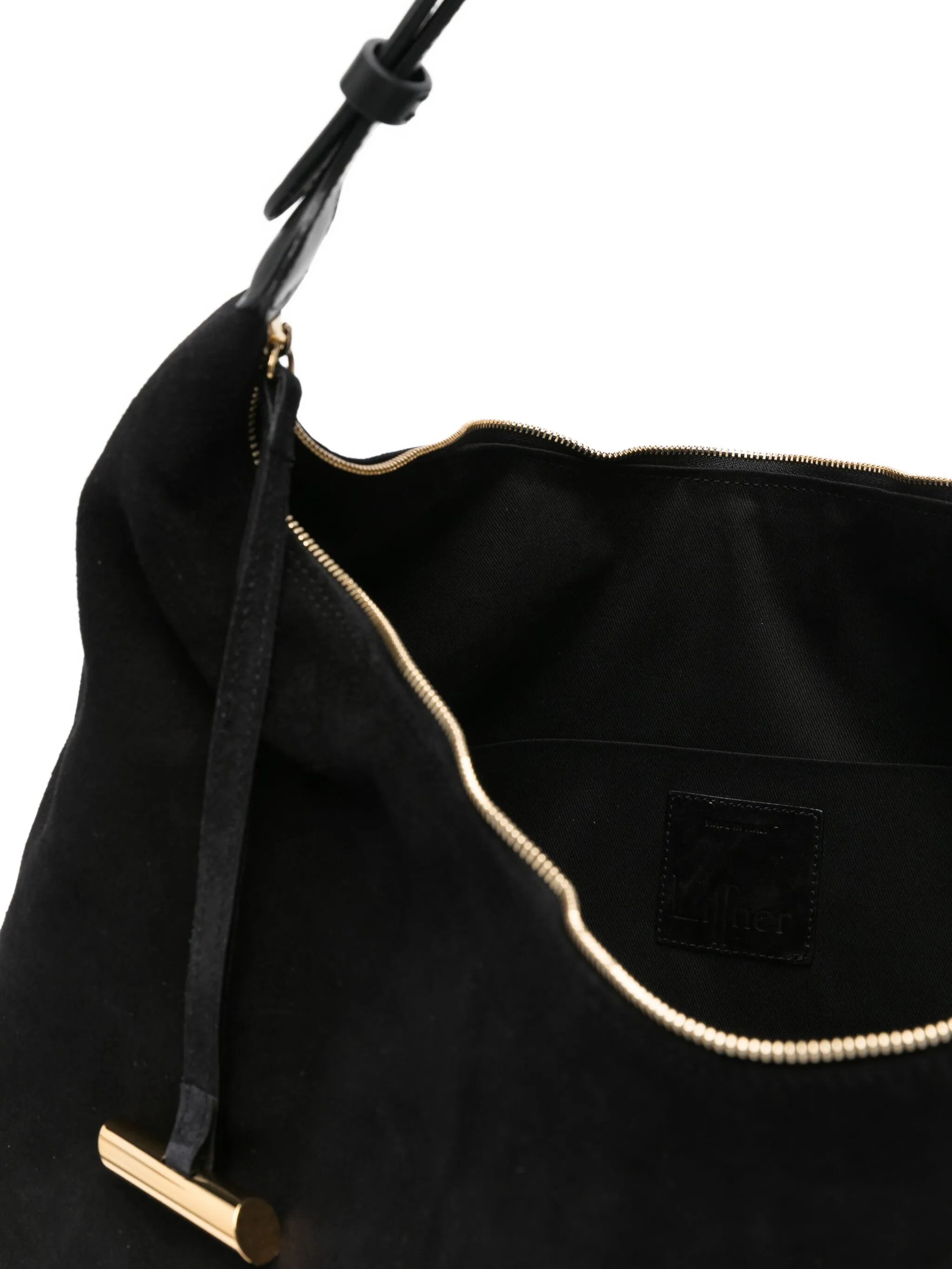 suede bucket bag