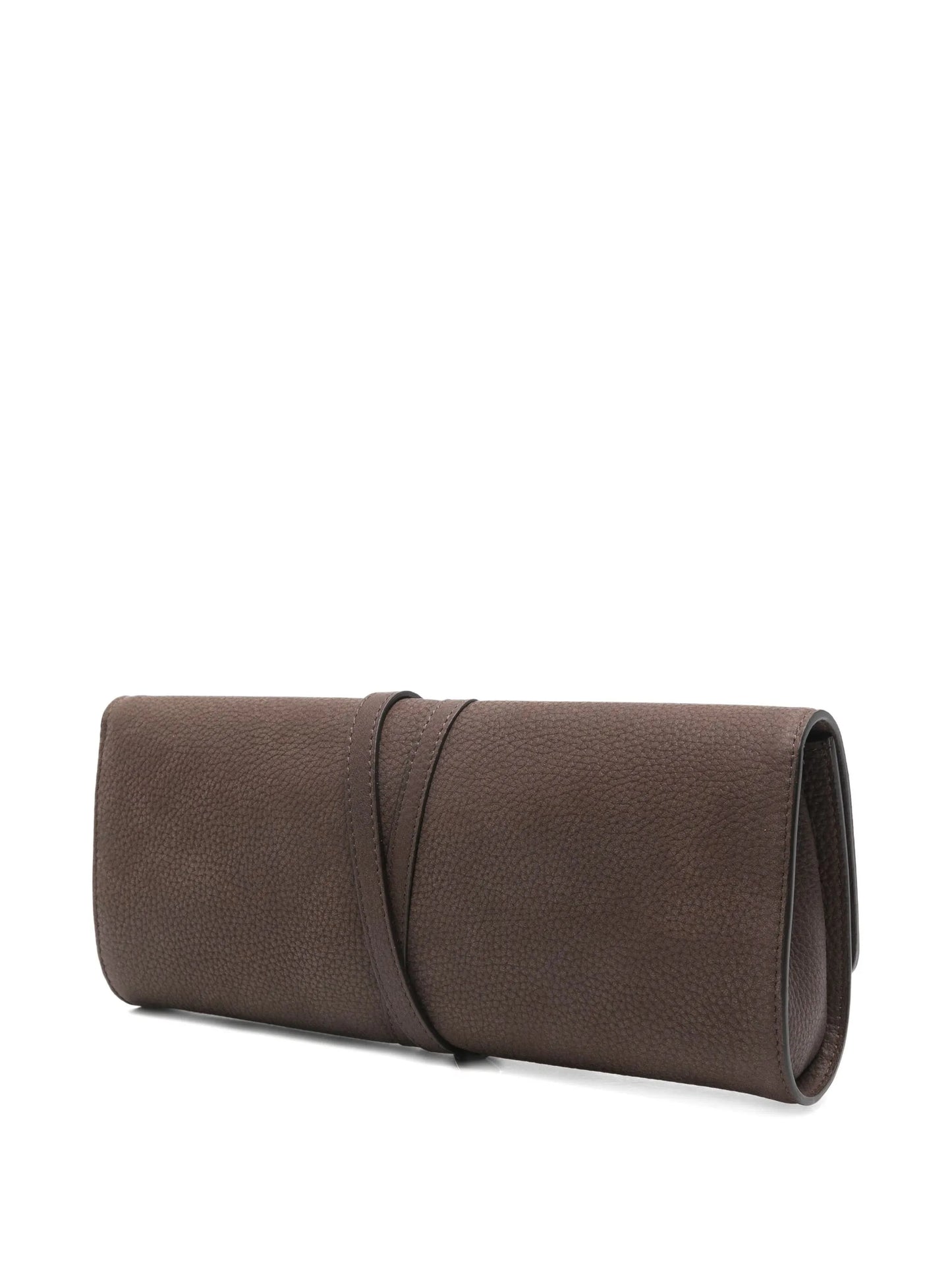 belted clutch bag