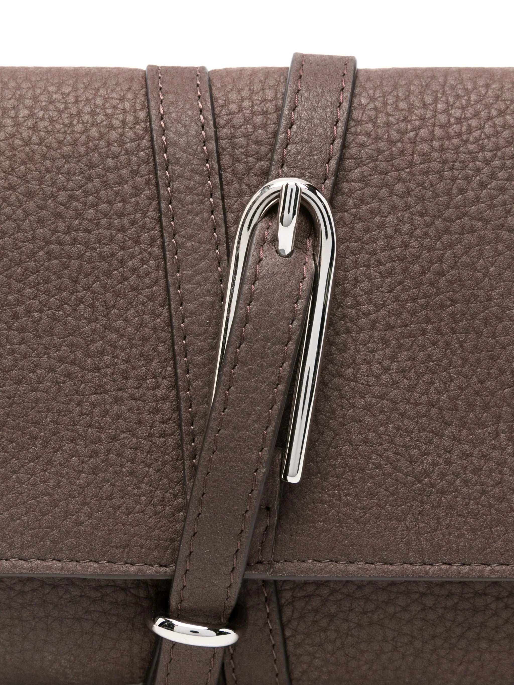 belted clutch bag
