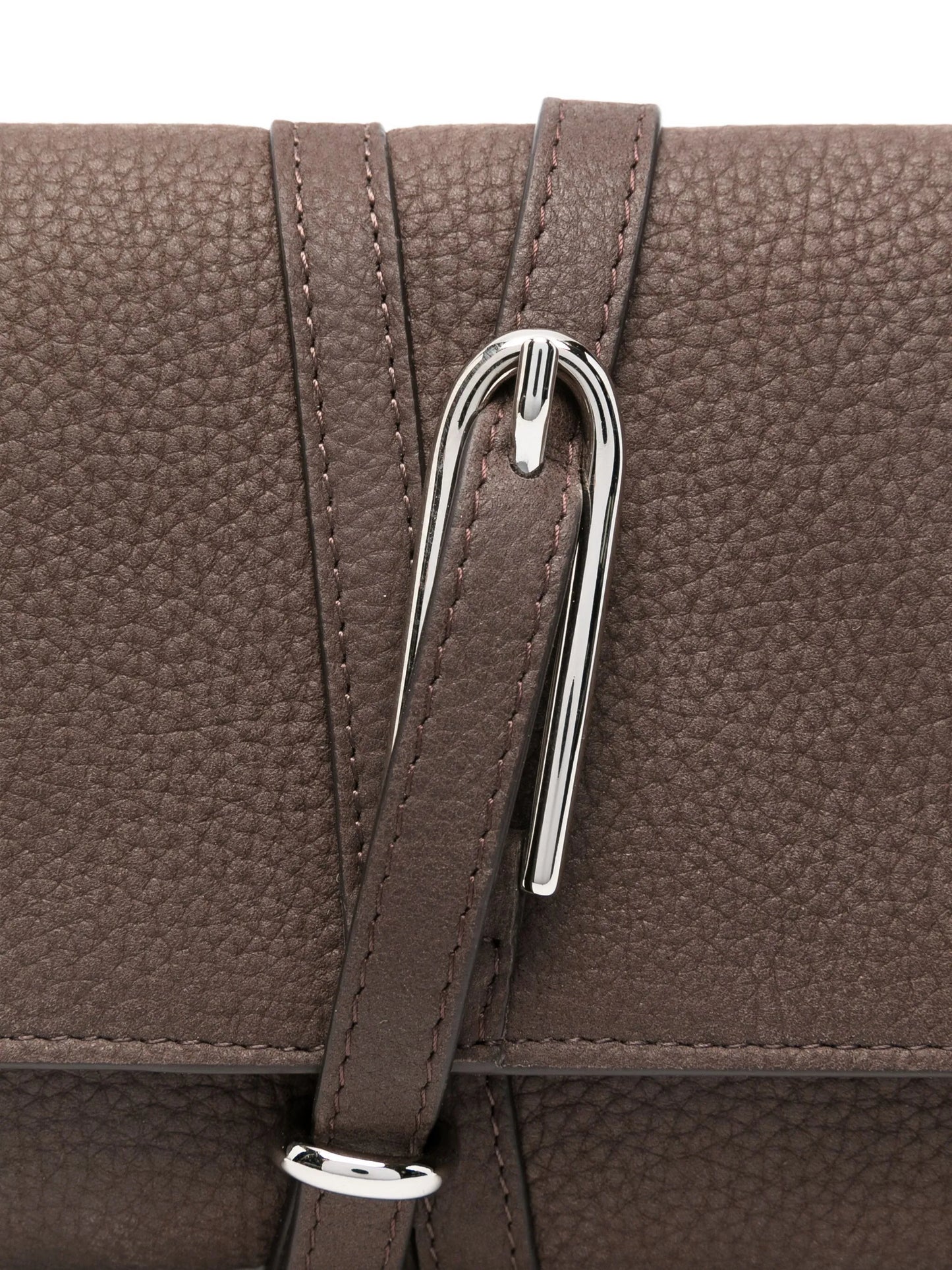 belted clutch bag