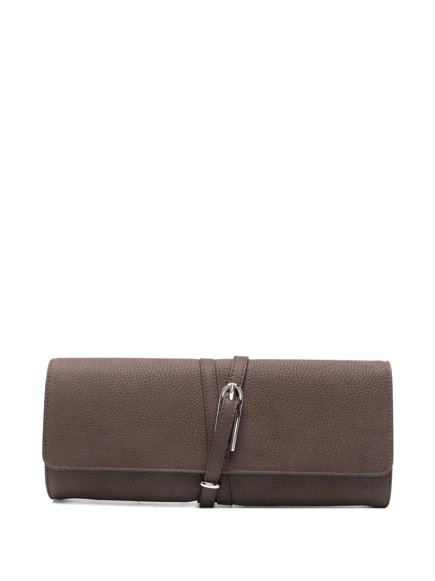belted clutch bag