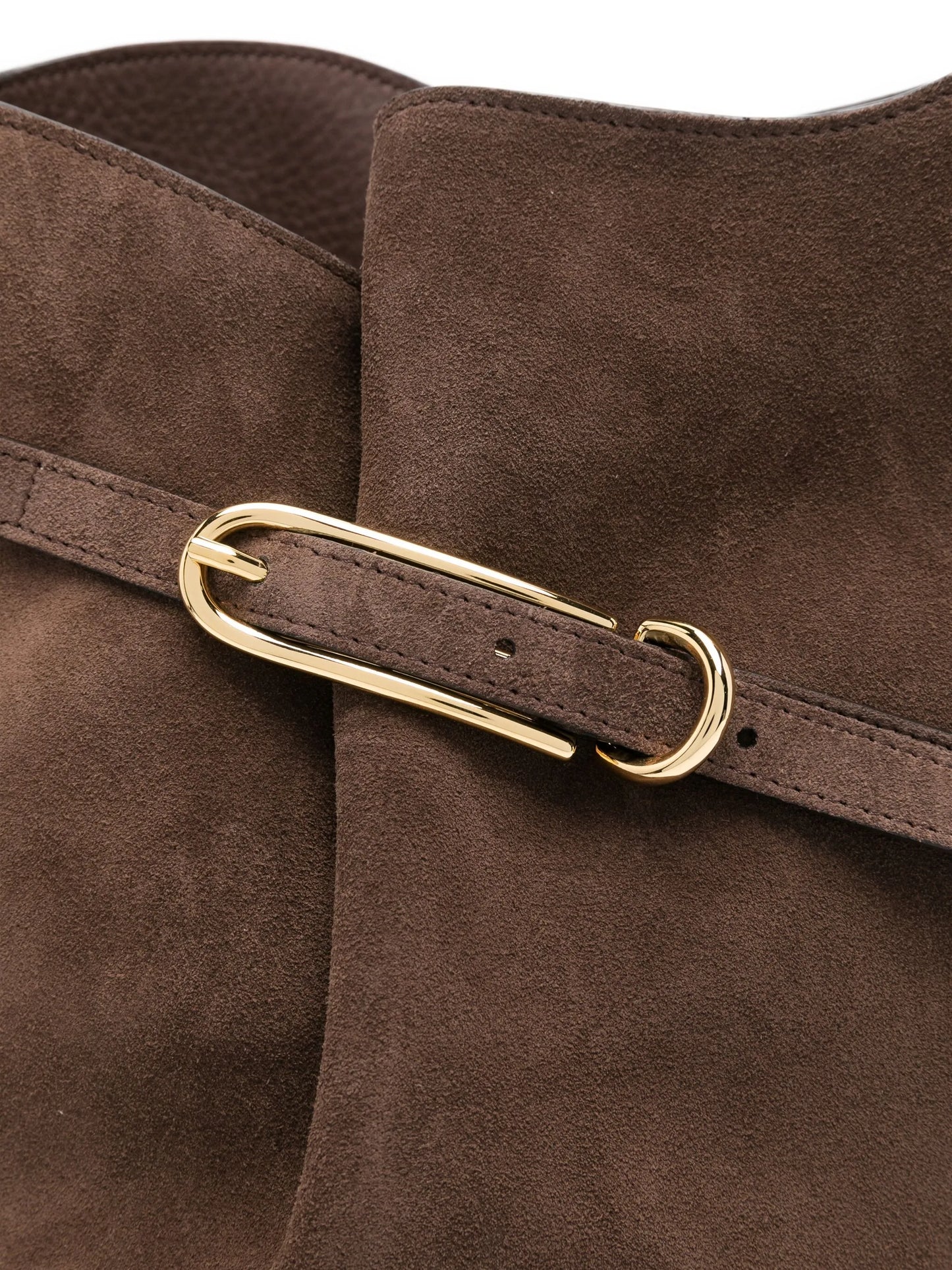 suede bucket bag