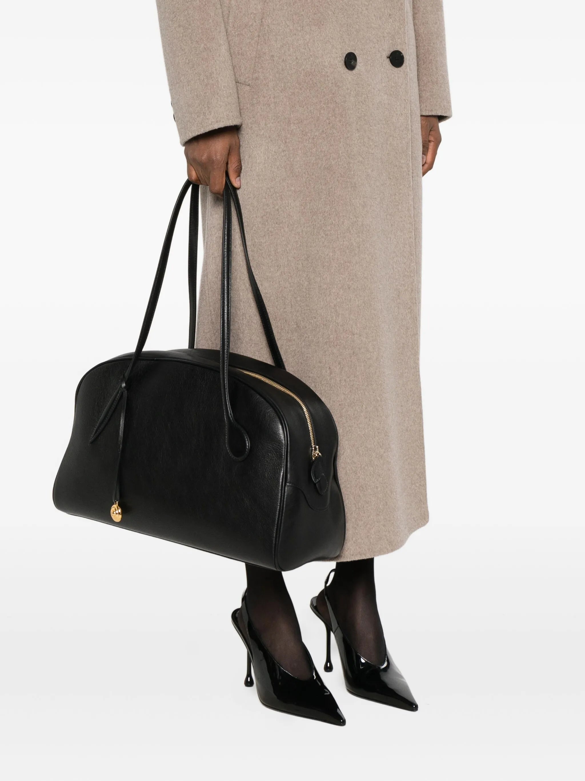 leather shoulder bag