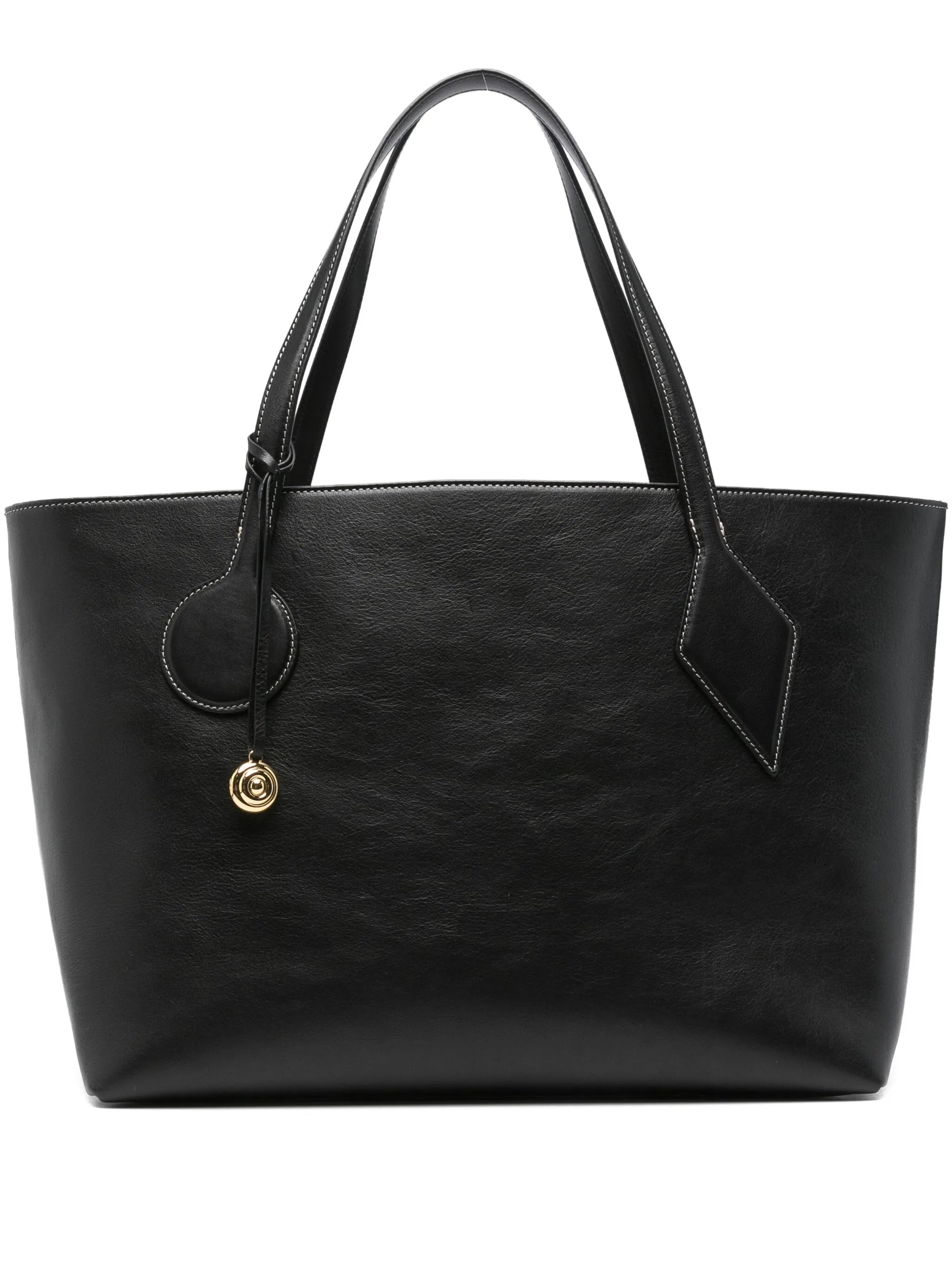 sprout charm tote bag