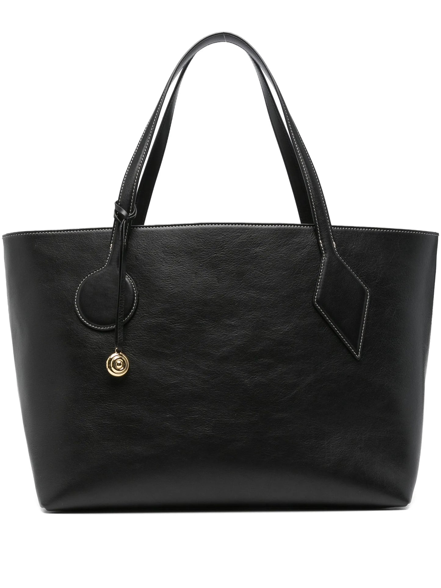sprout charm tote bag
