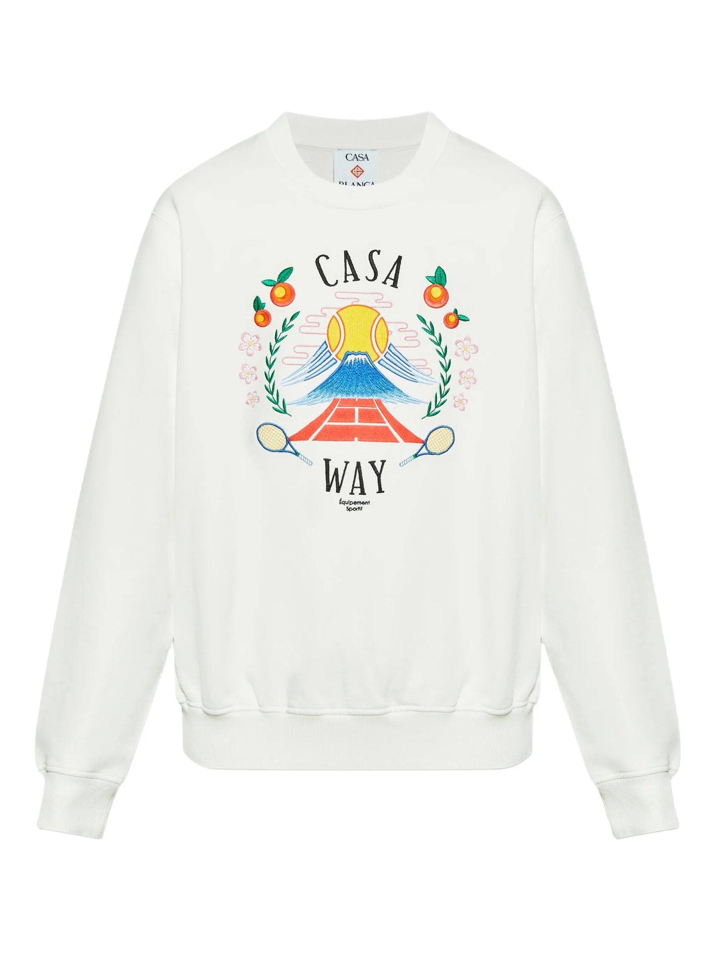 graphic-print sweatshirt