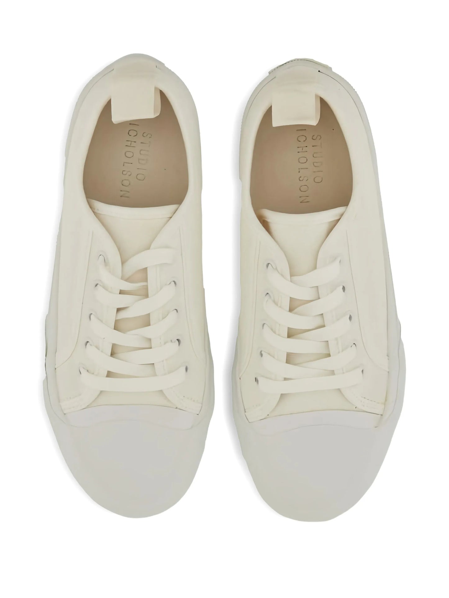canvas low-top sneakers