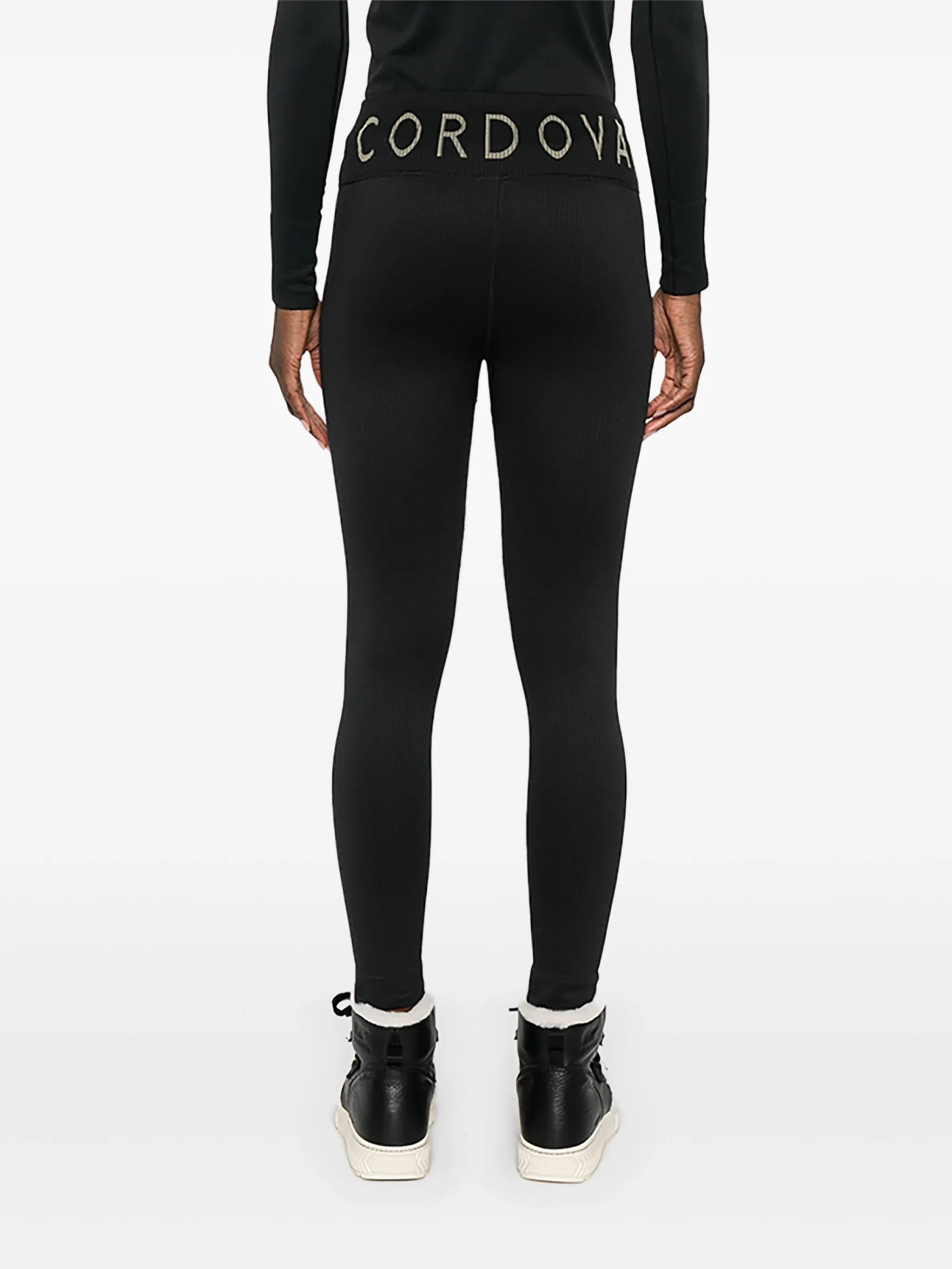 logo-detail baselayer pants