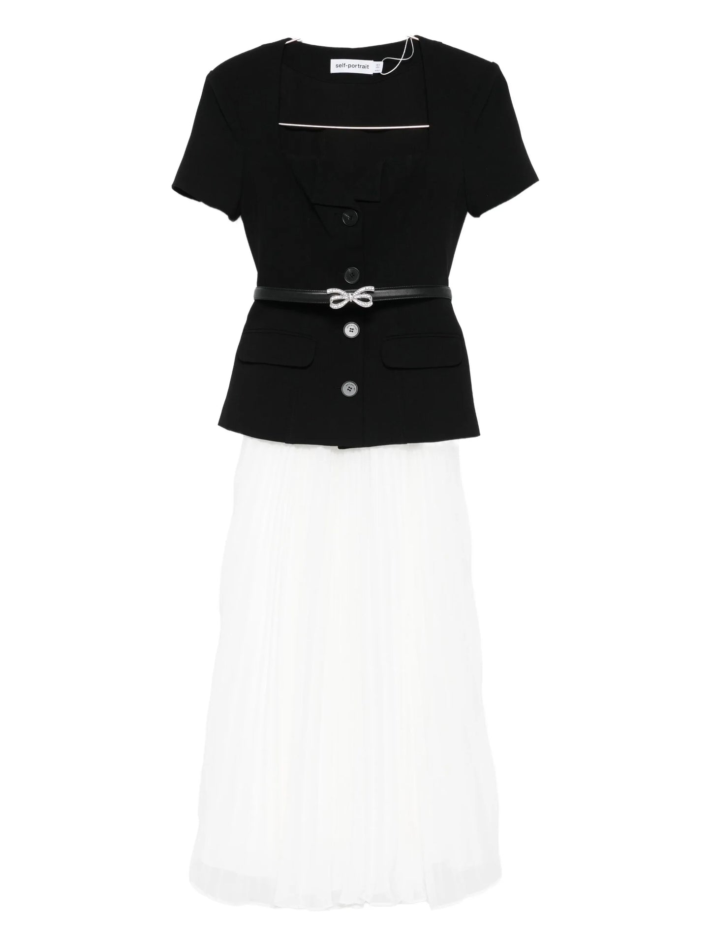short sleeve midi dress