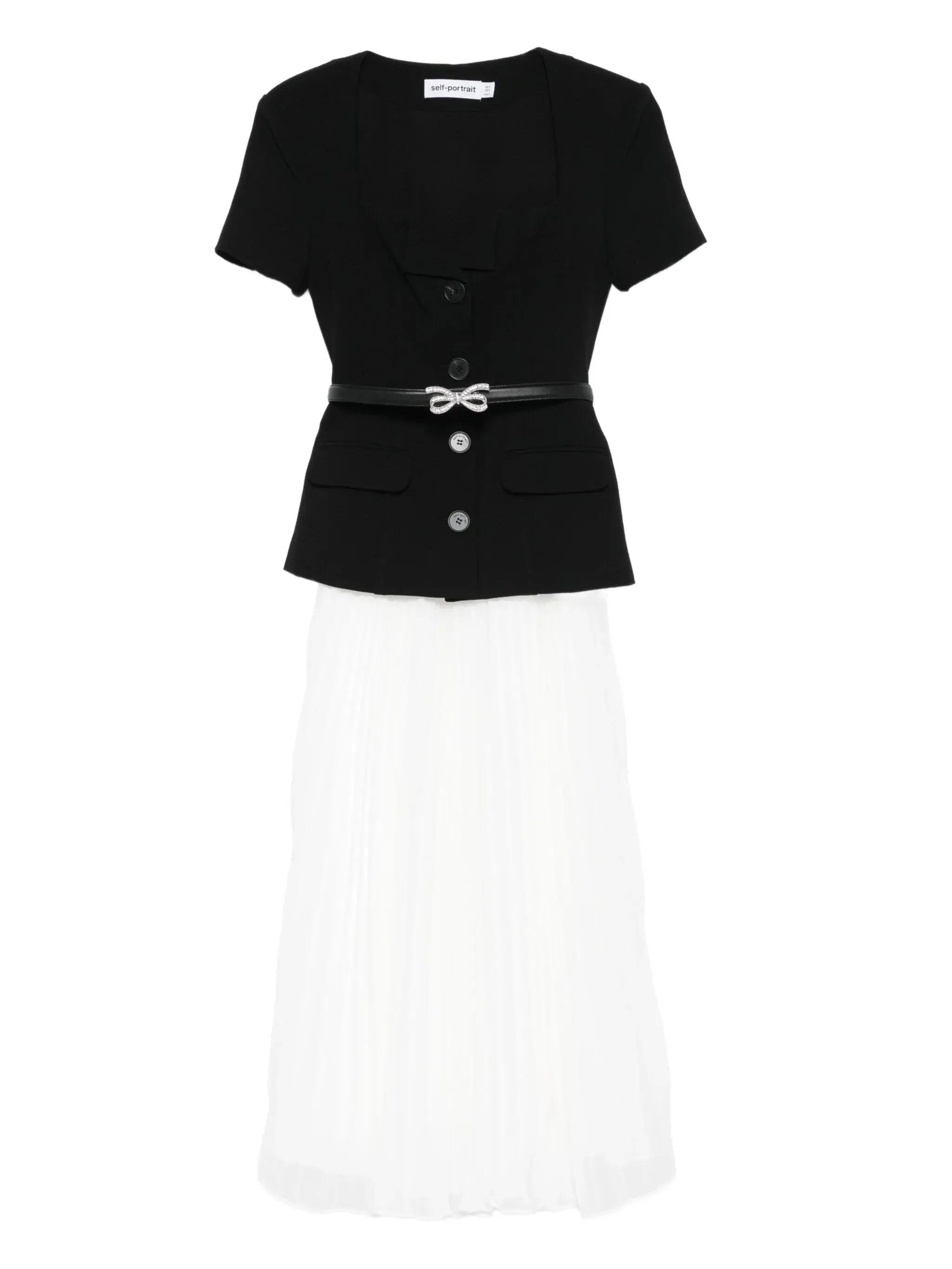 short sleeve midi dress