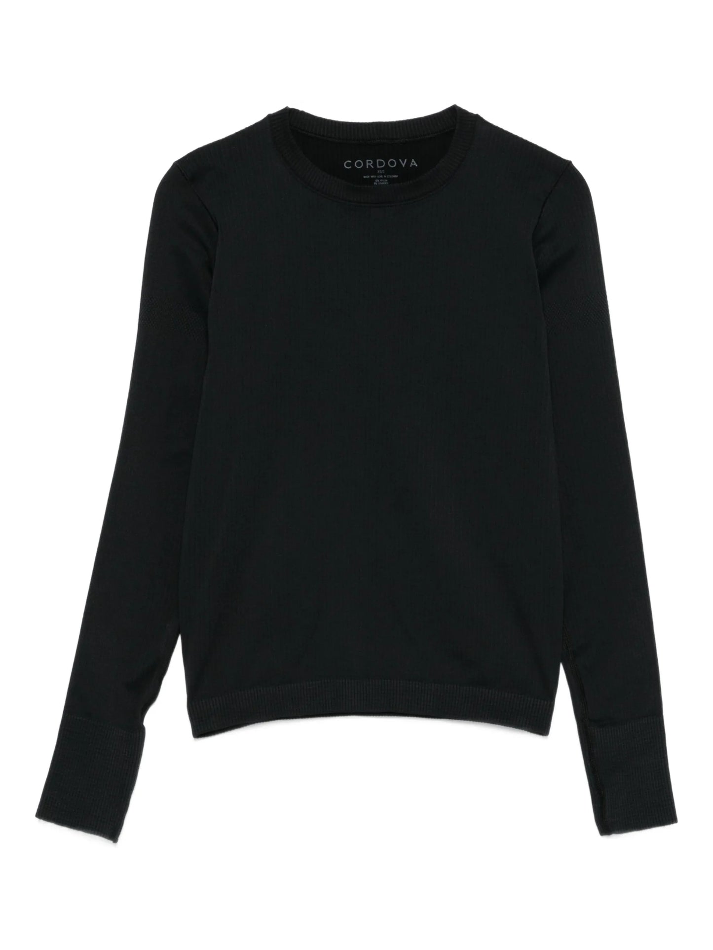 crew-neck baselayer top