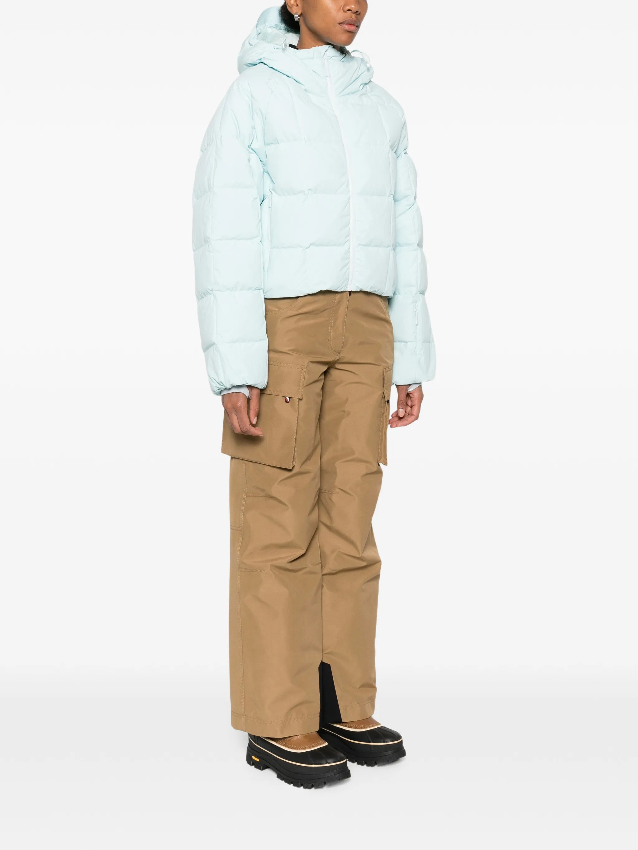 Oza hooded ski jacket