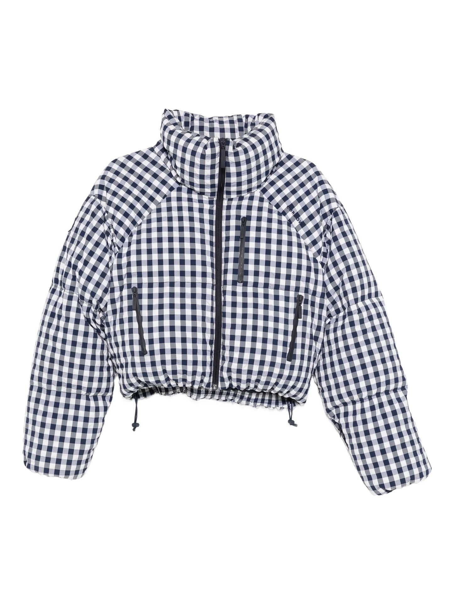 Cortina checkered puffer ski jacket