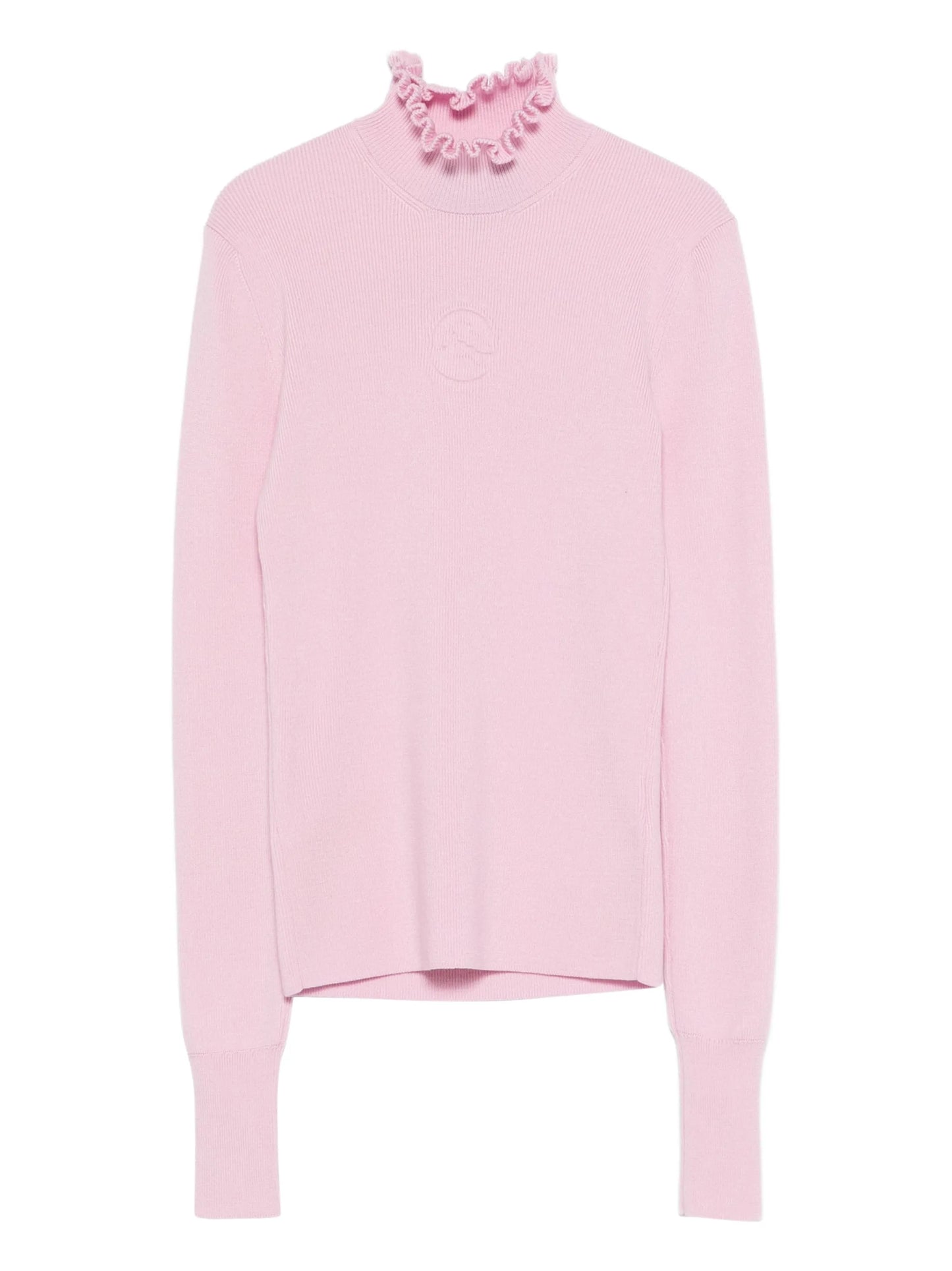 turtleneck long-sleeves T-shirt