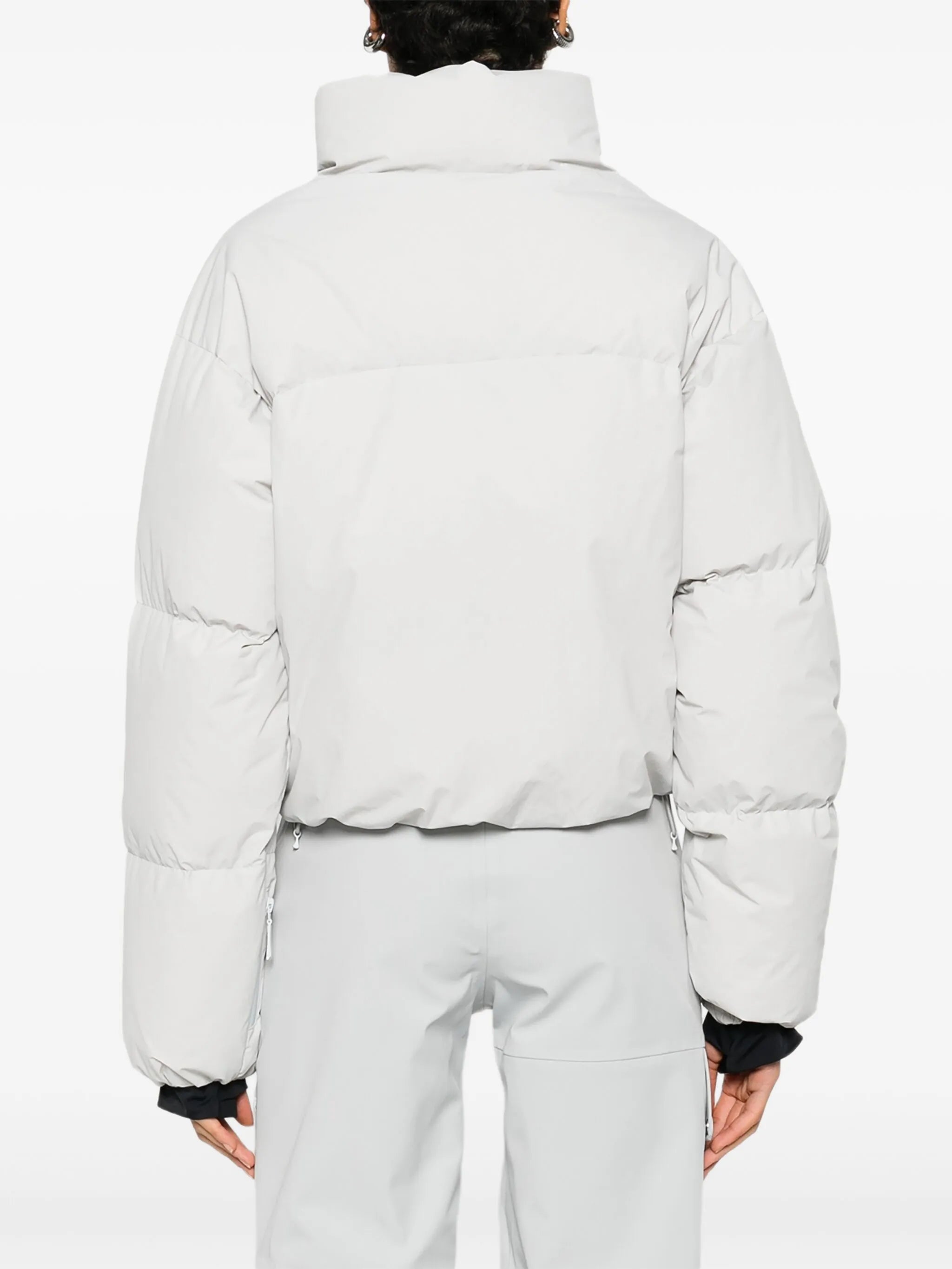 Cortina zip puffer ski jacket