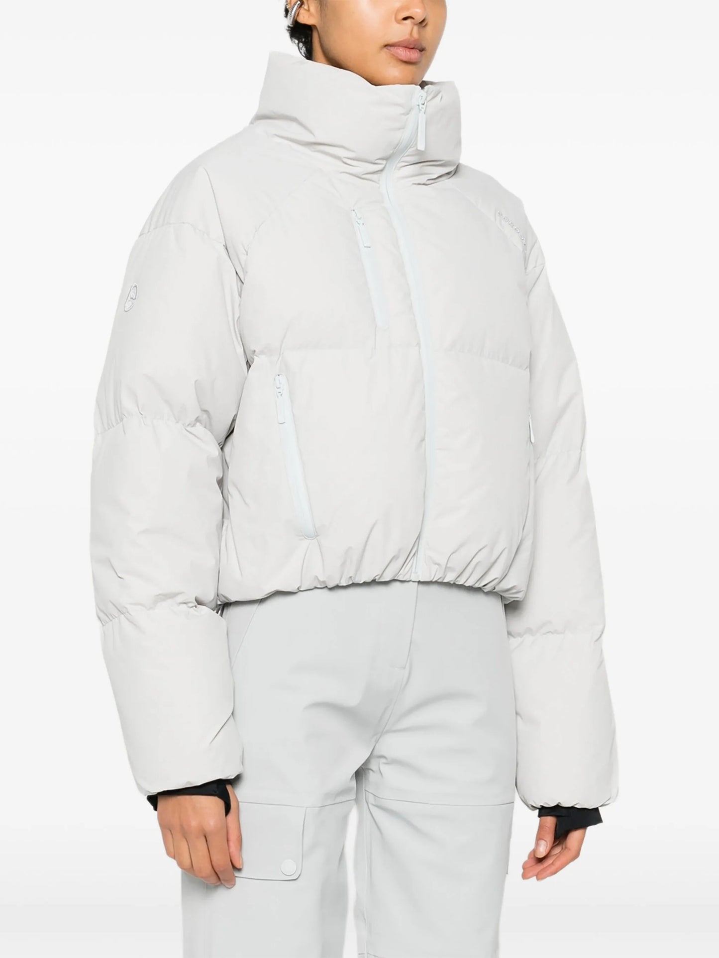Cortina zip puffer ski jacket