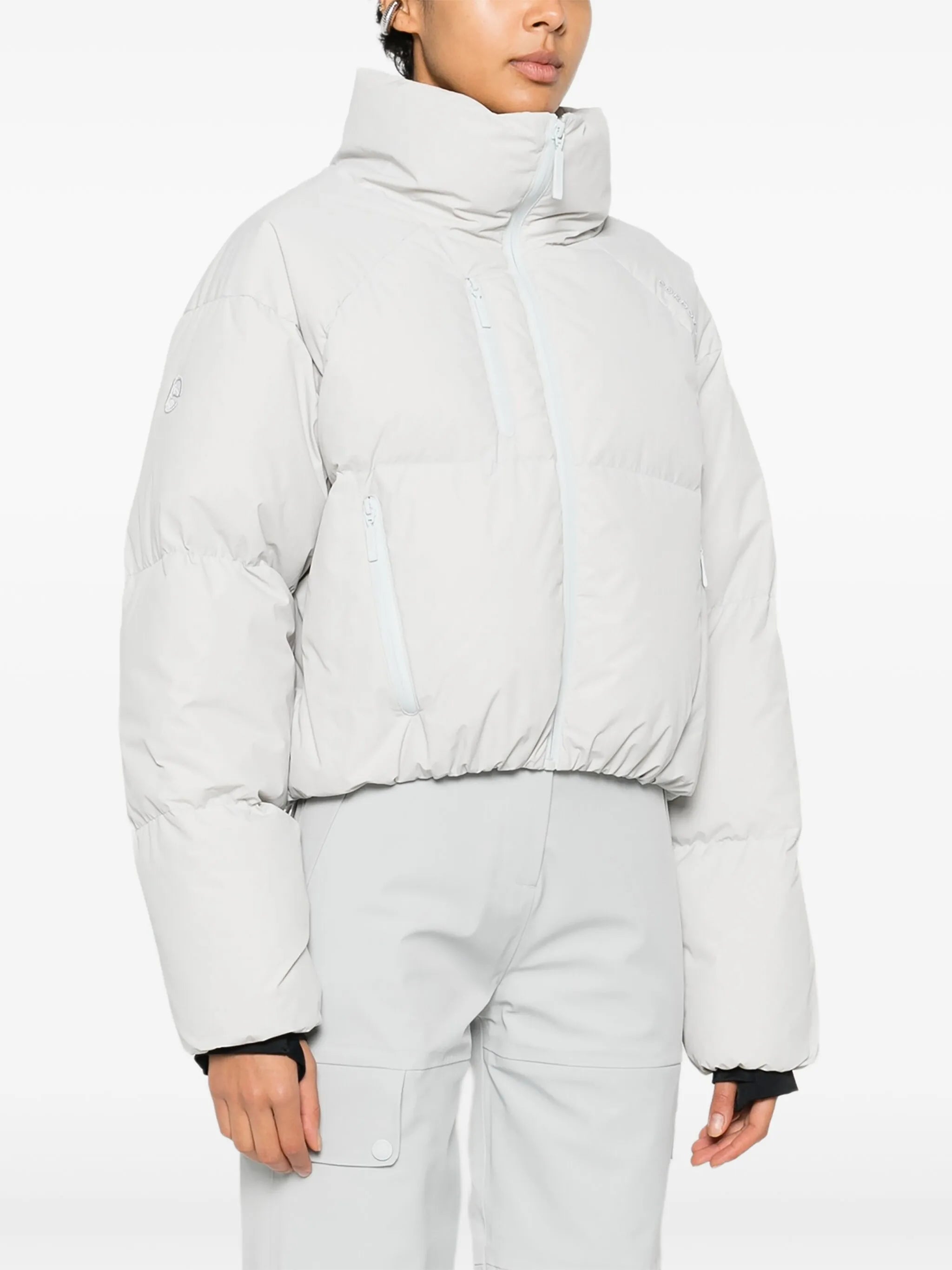 Cortina zip puffer ski jacket
