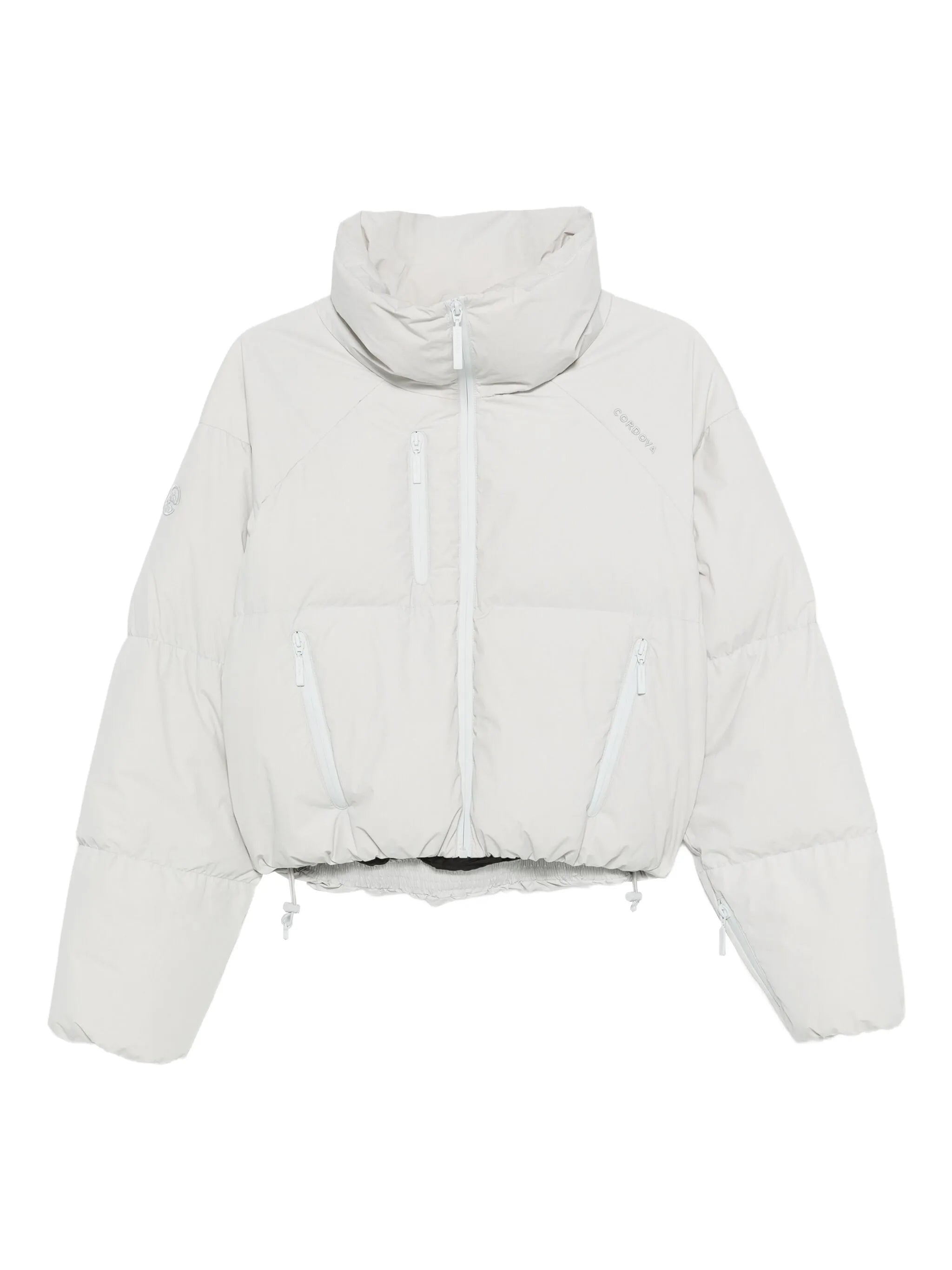 Cortina zip puffer ski jacket