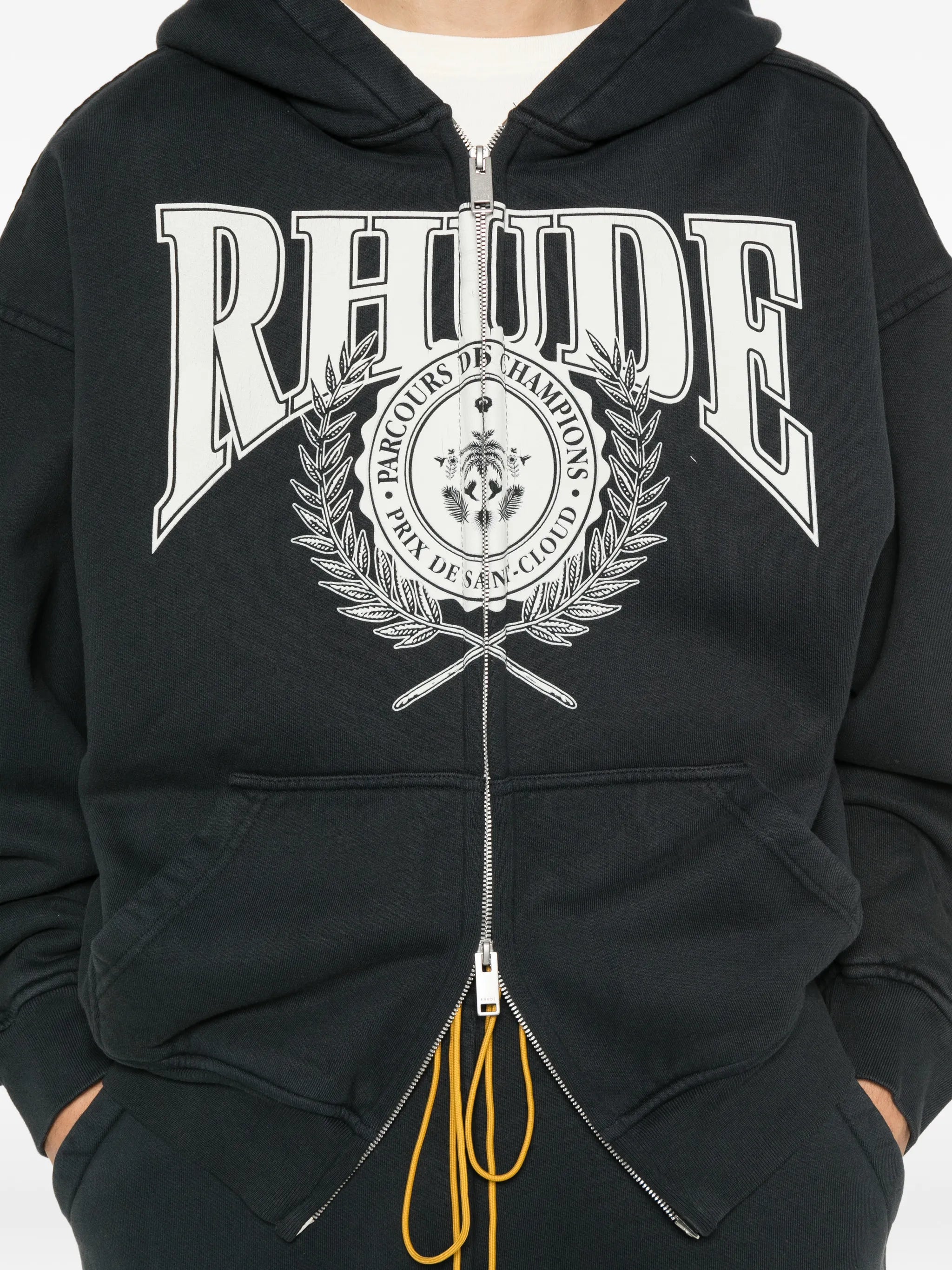 Parcours Saint-Cloud zip-fastening hoodie