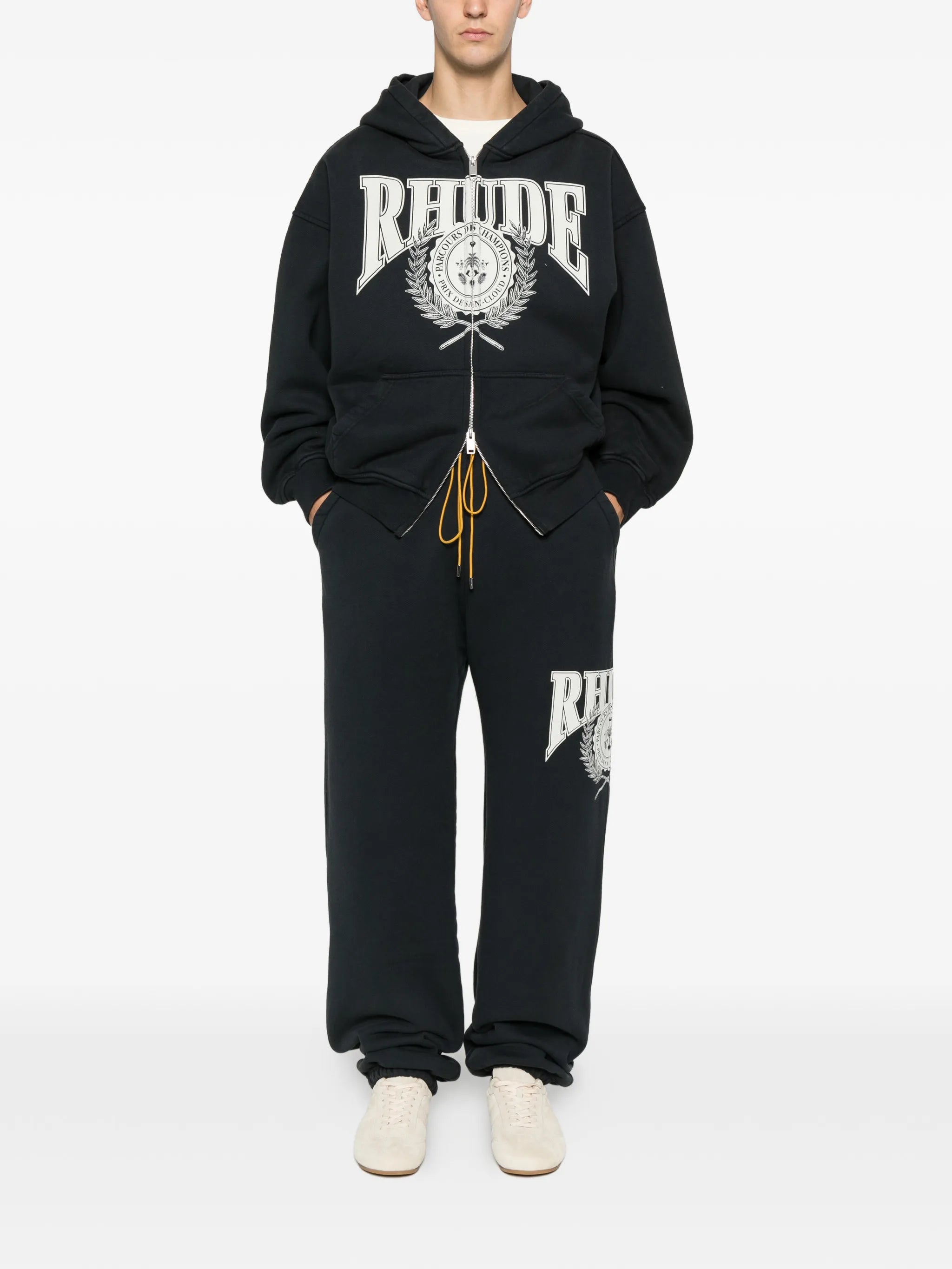 Parcours Saint-Cloud zip-fastening hoodie