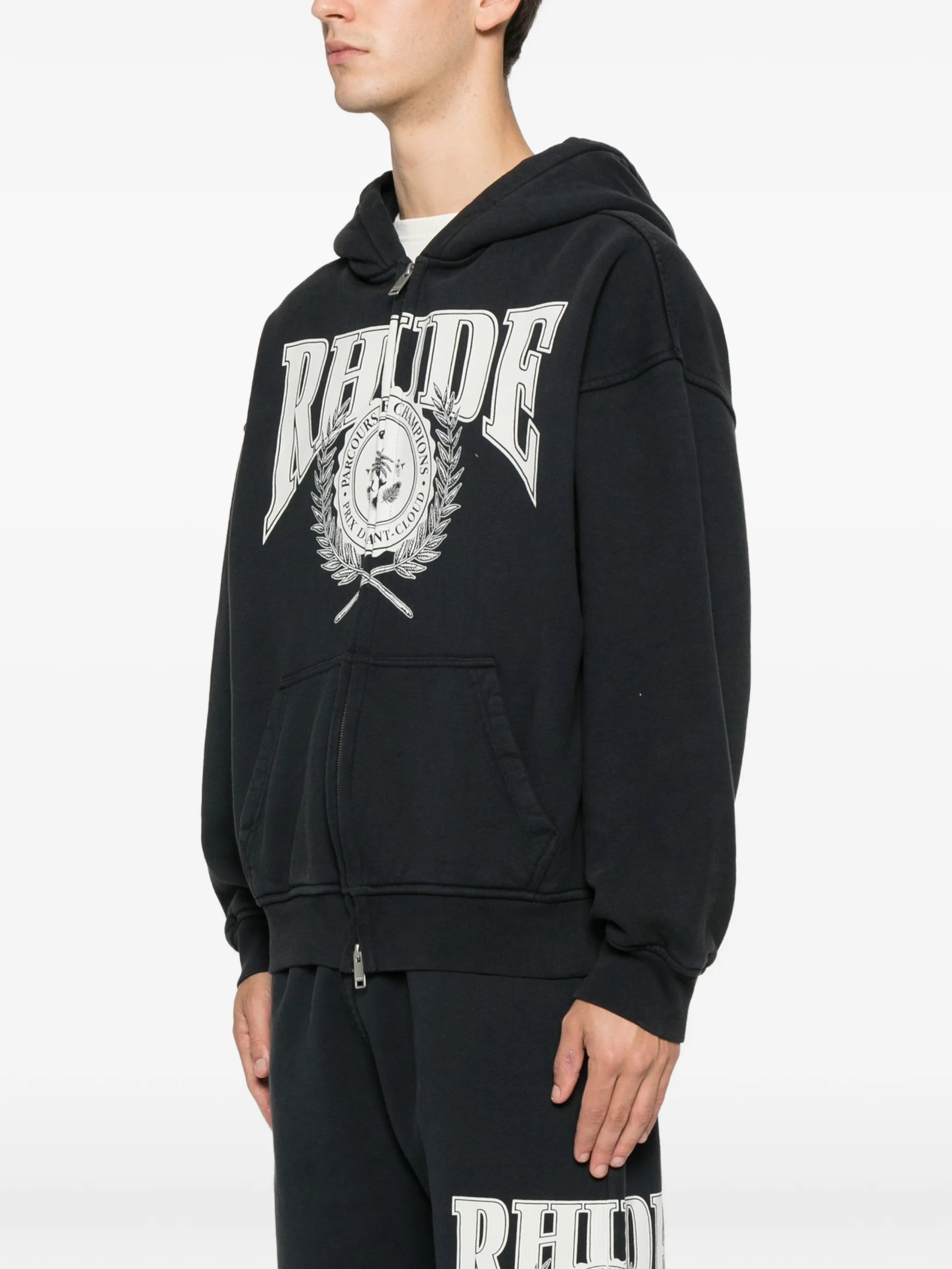 Parcours Saint-Cloud zip-fastening hoodie