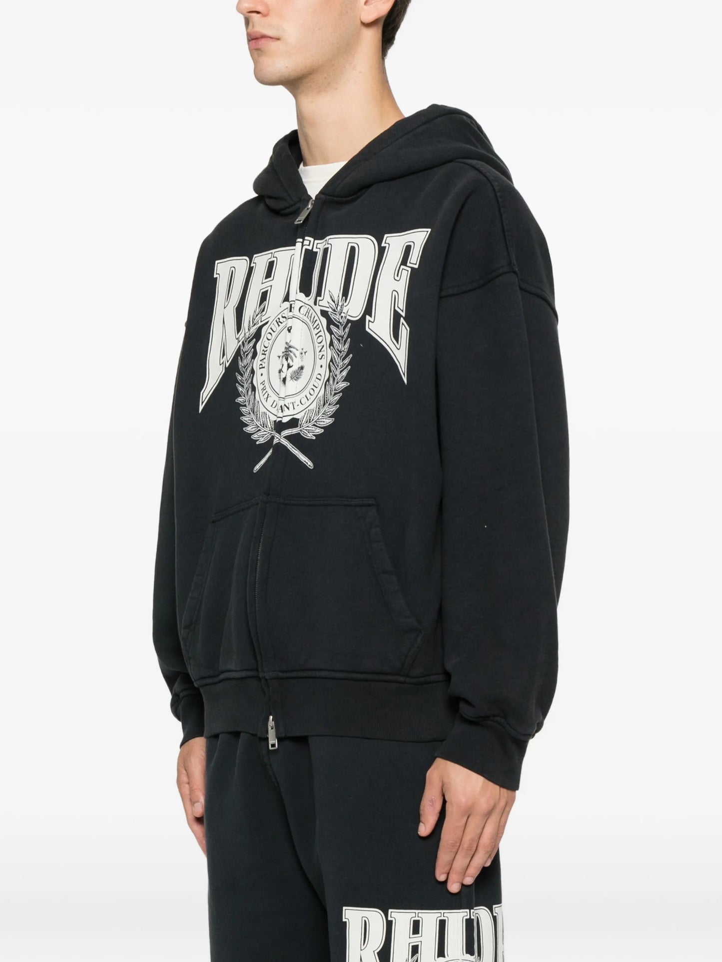 Parcours Saint-Cloud zip-fastening hoodie