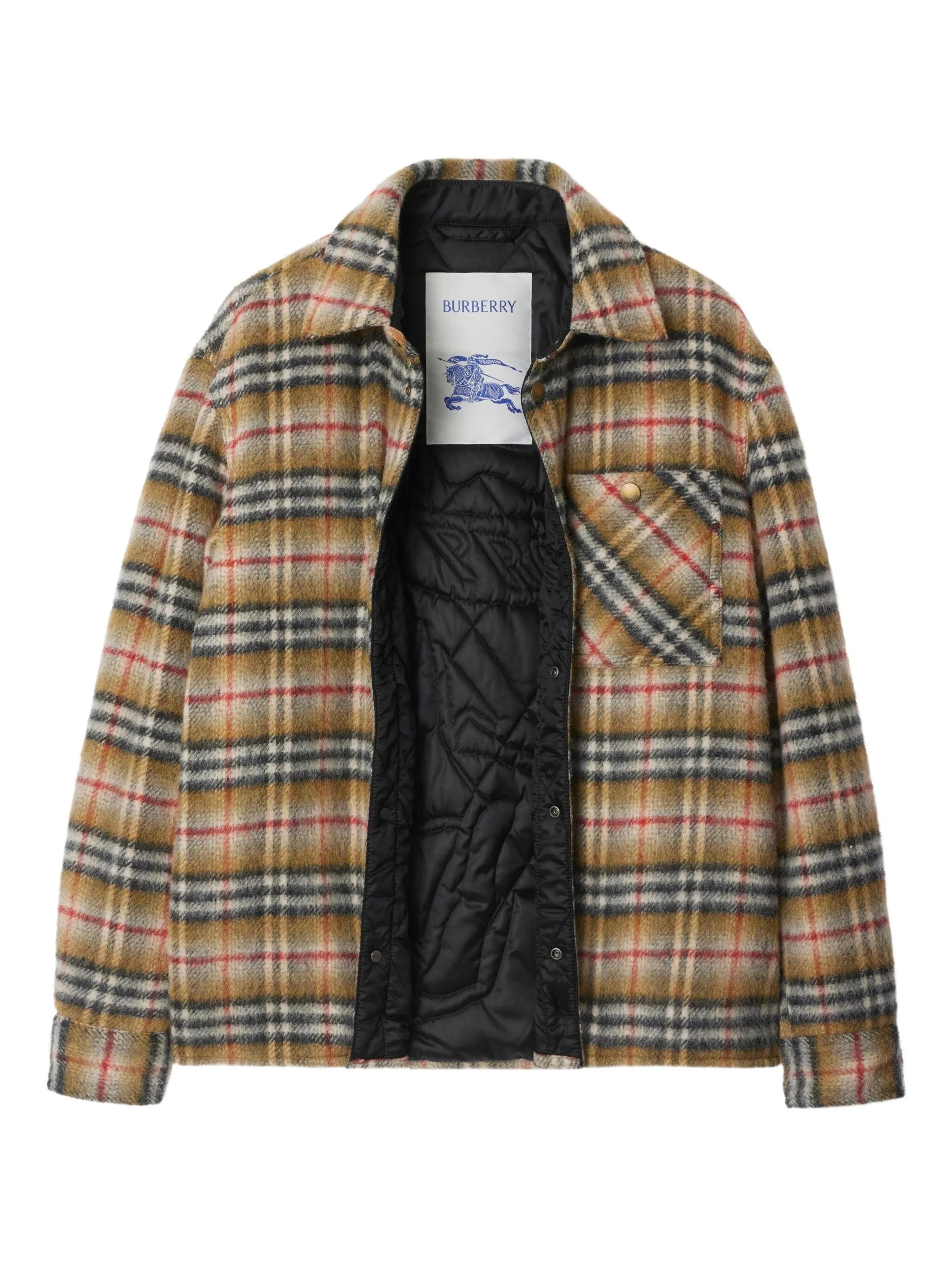 Check shirt jacket