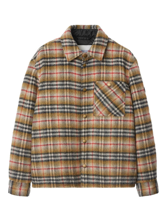 plaid shirt jacket