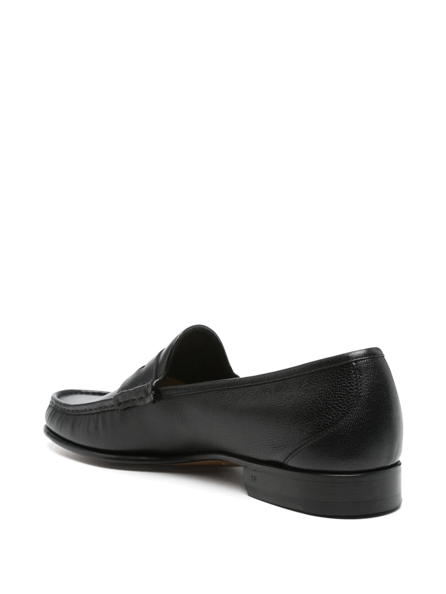 leather loafers