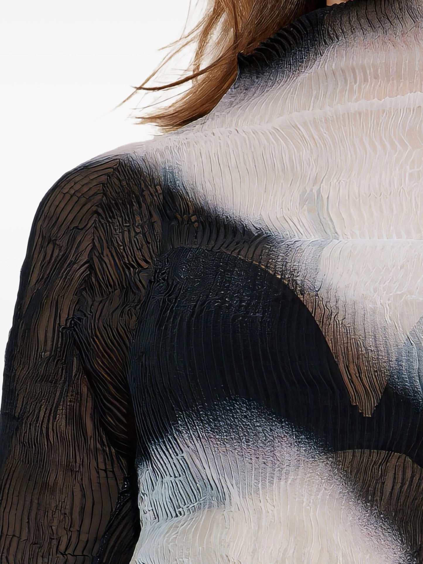 Shadow Study abstract-print long-sleeve top