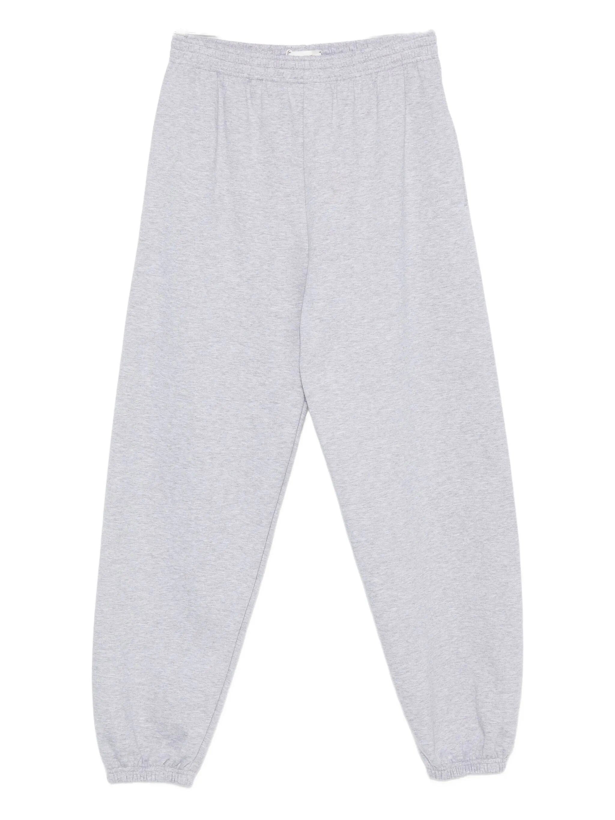 elasticated-waist track pants