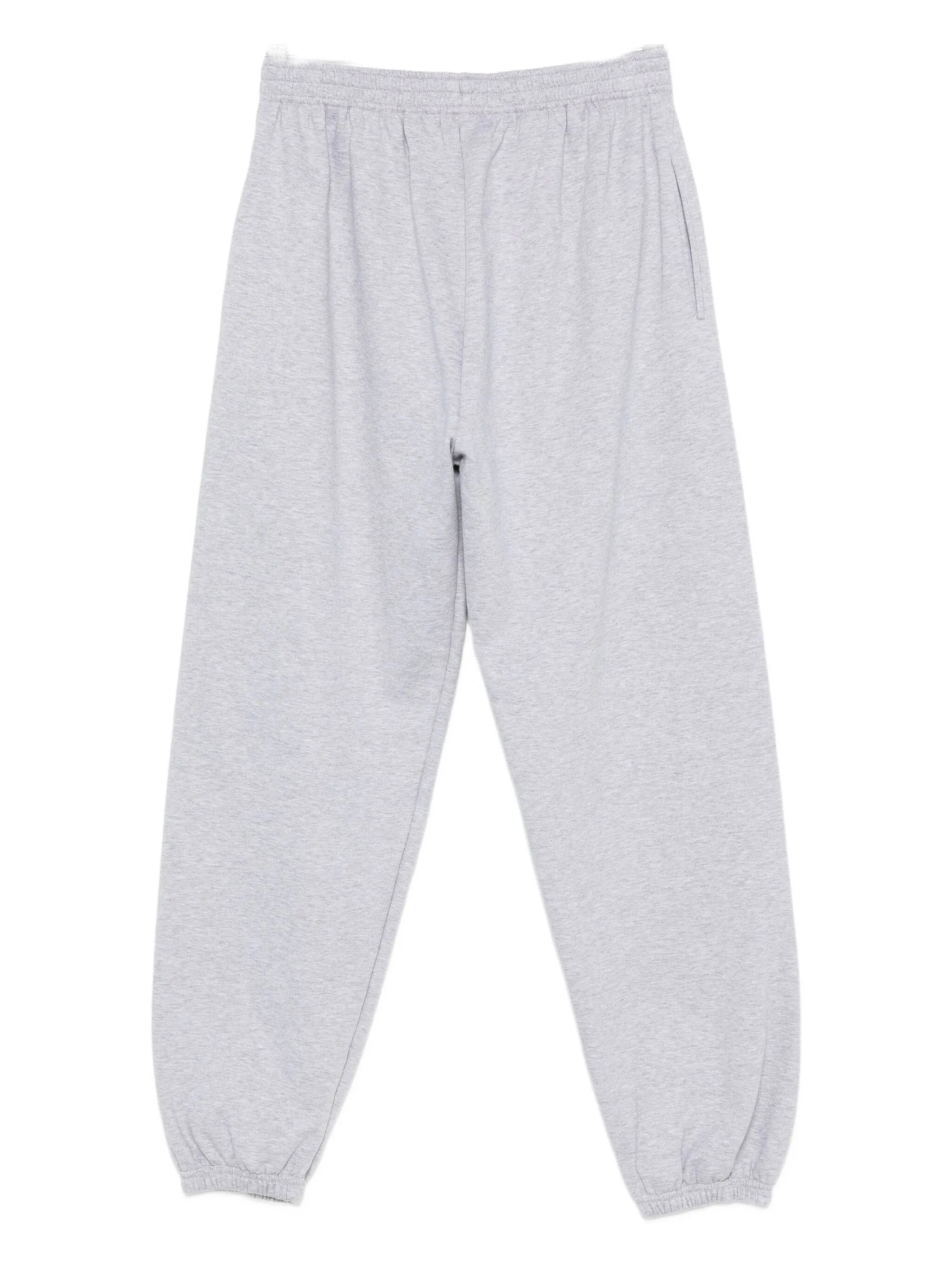 elasticated-waist track pants