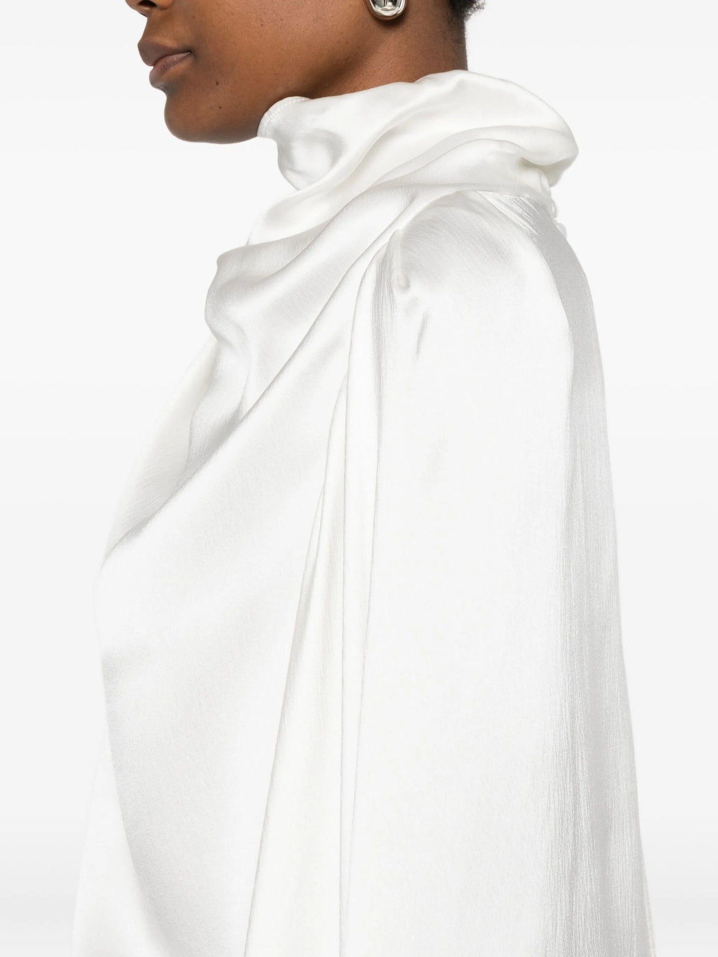 draped blouse