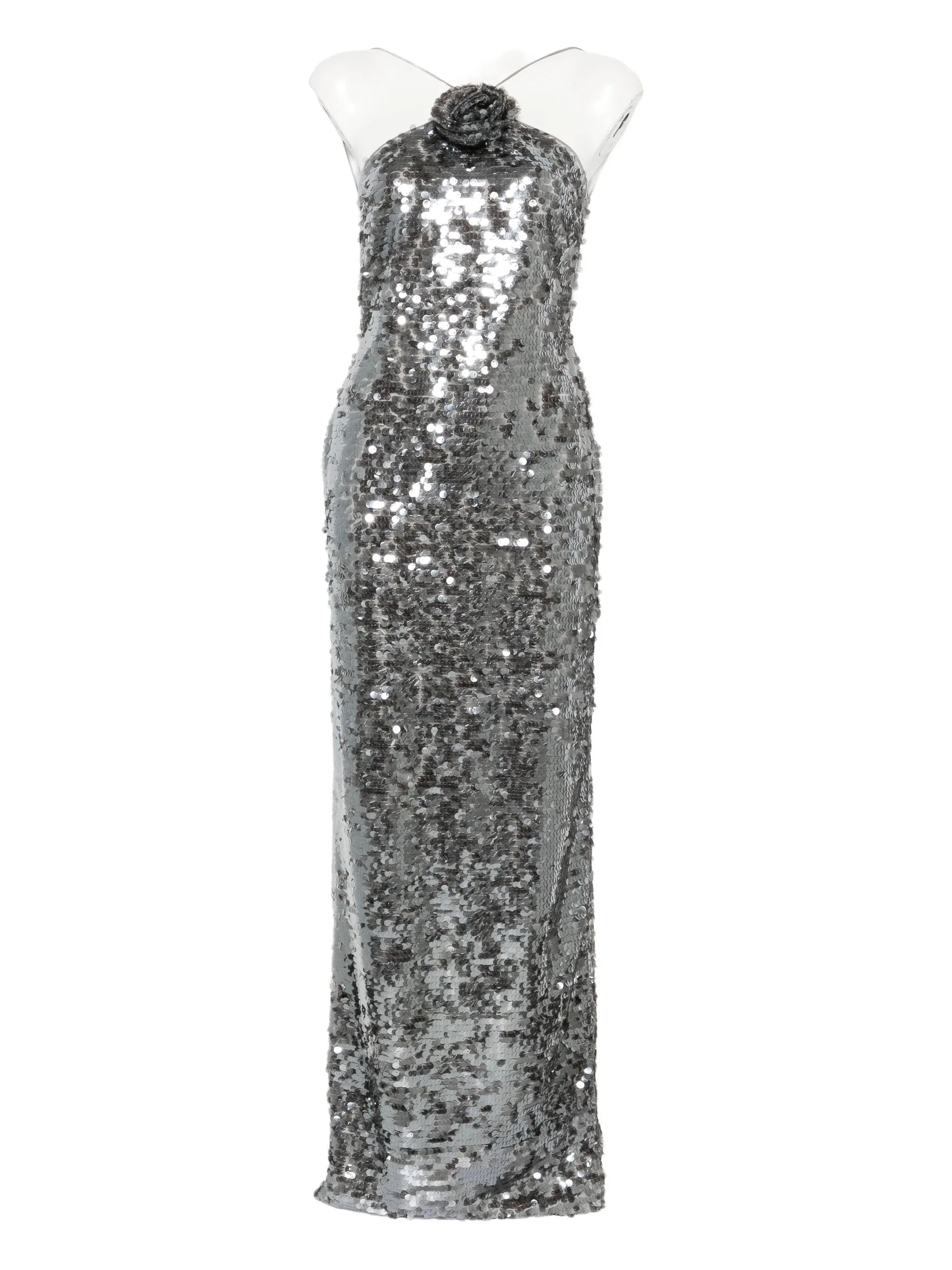 sequin-embellished maxi dress