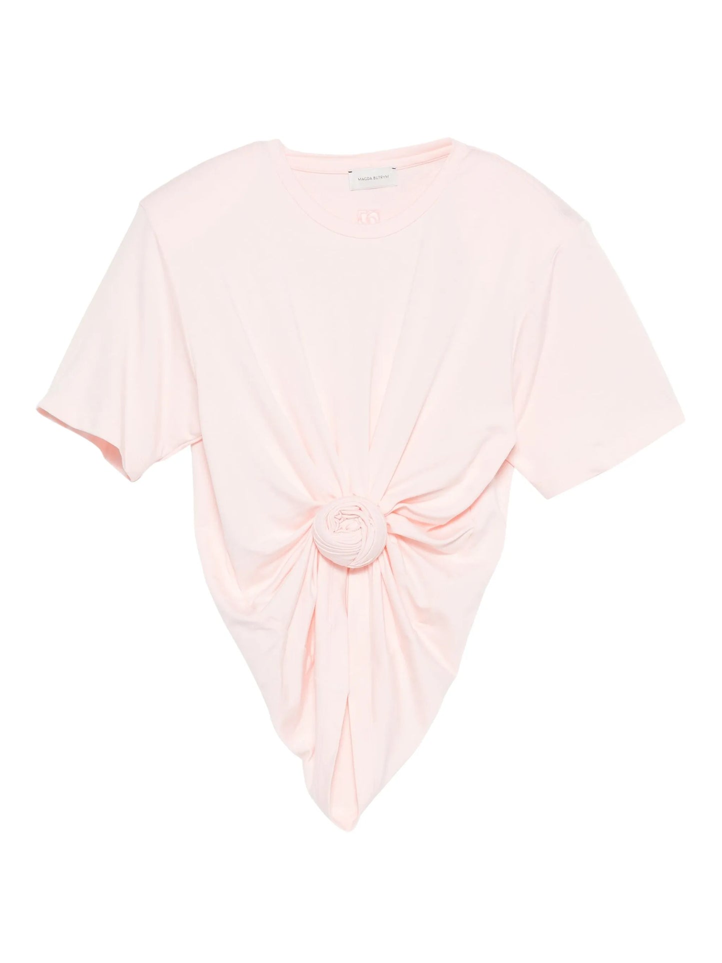 knotted front T-shirt