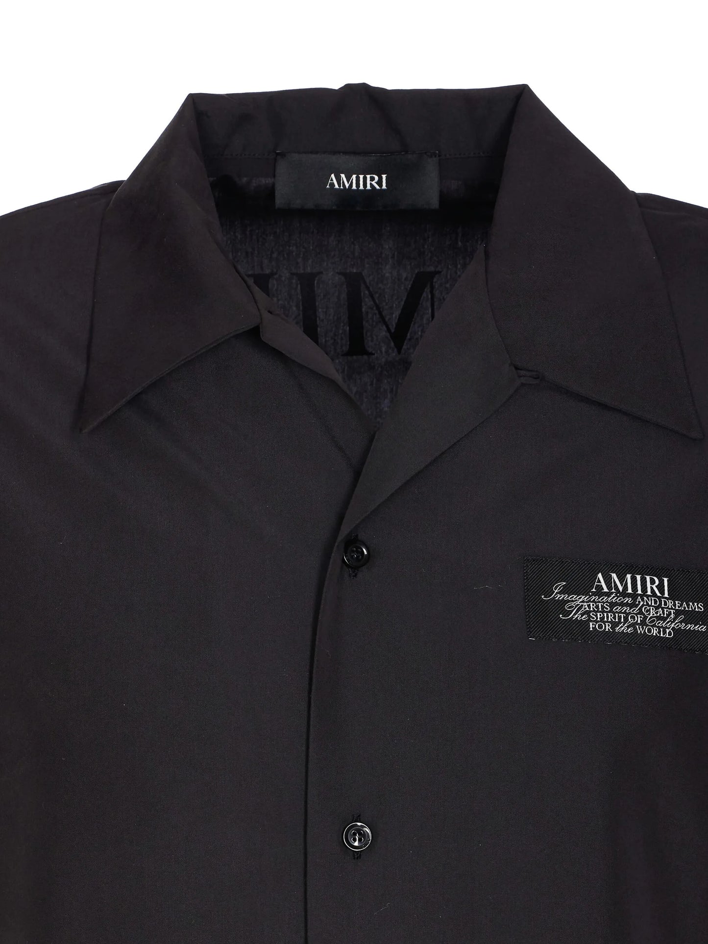 logo-print shirt
