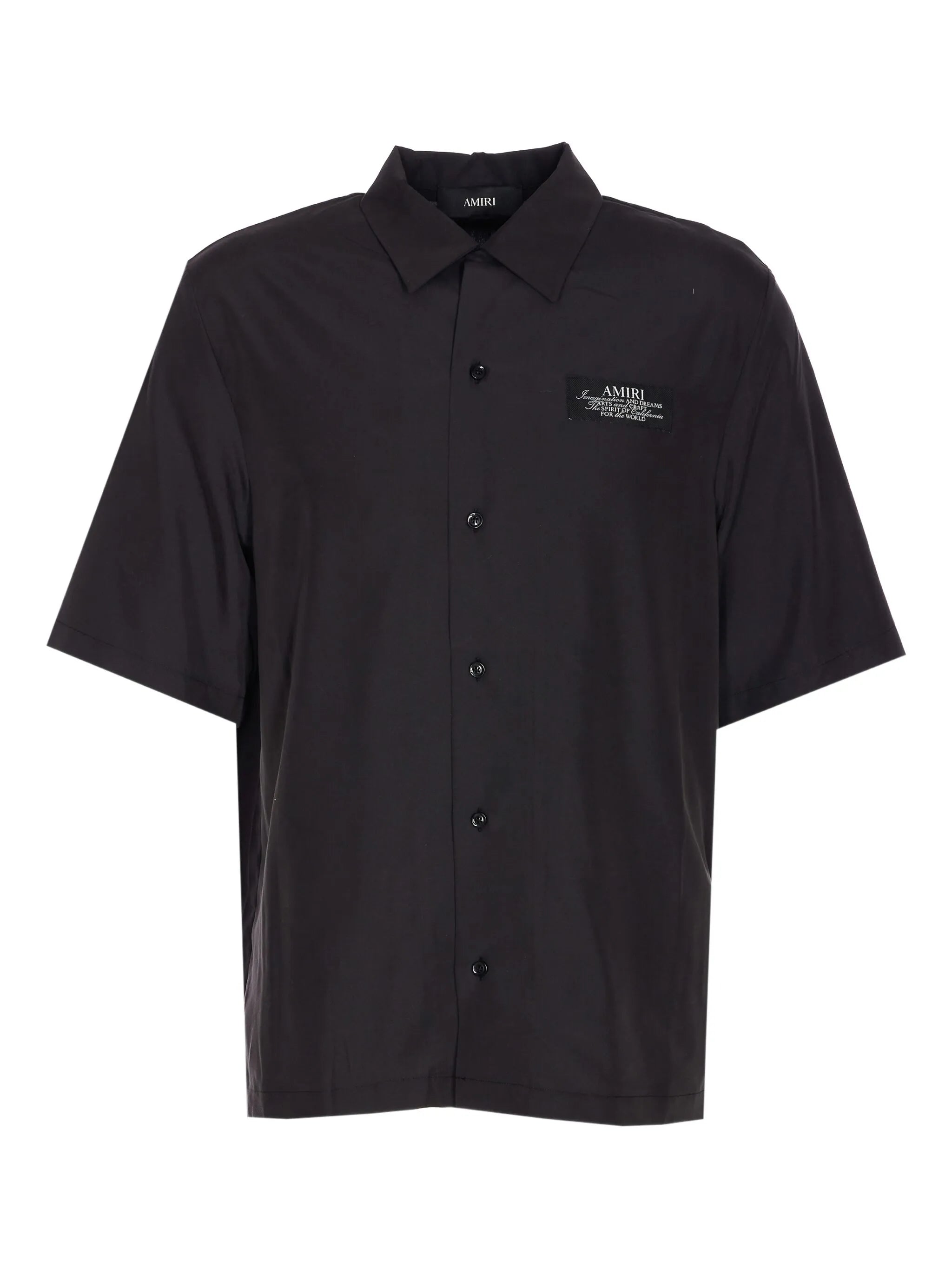logo-print shirt