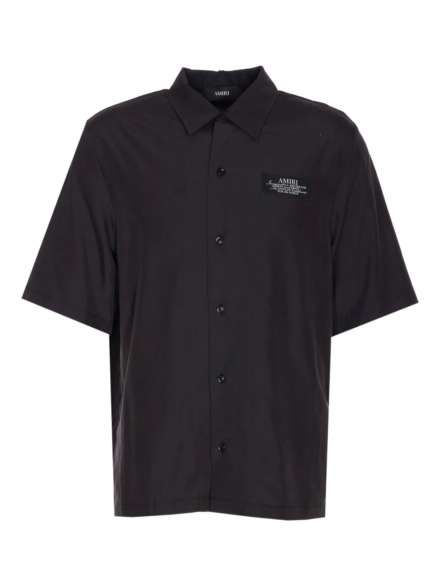 logo-print shirt