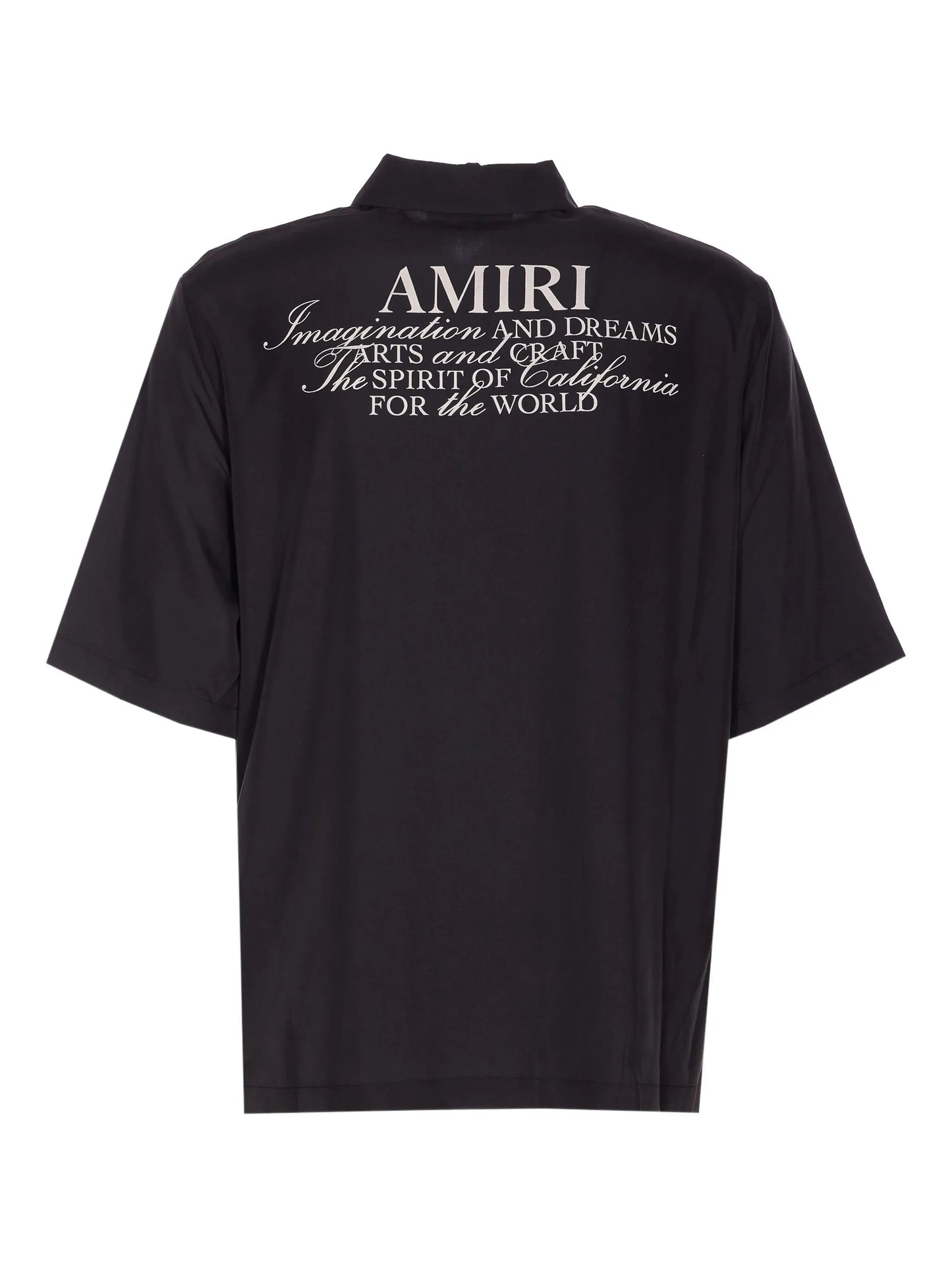 logo-print shirt
