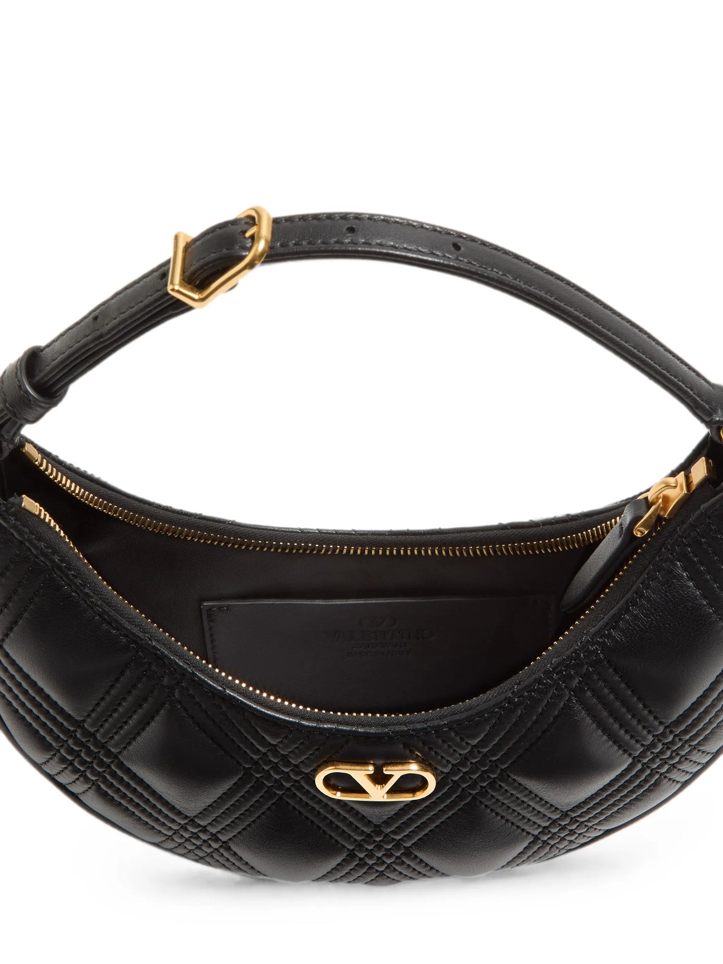 mini Quiltie 67 leather shoulder bag