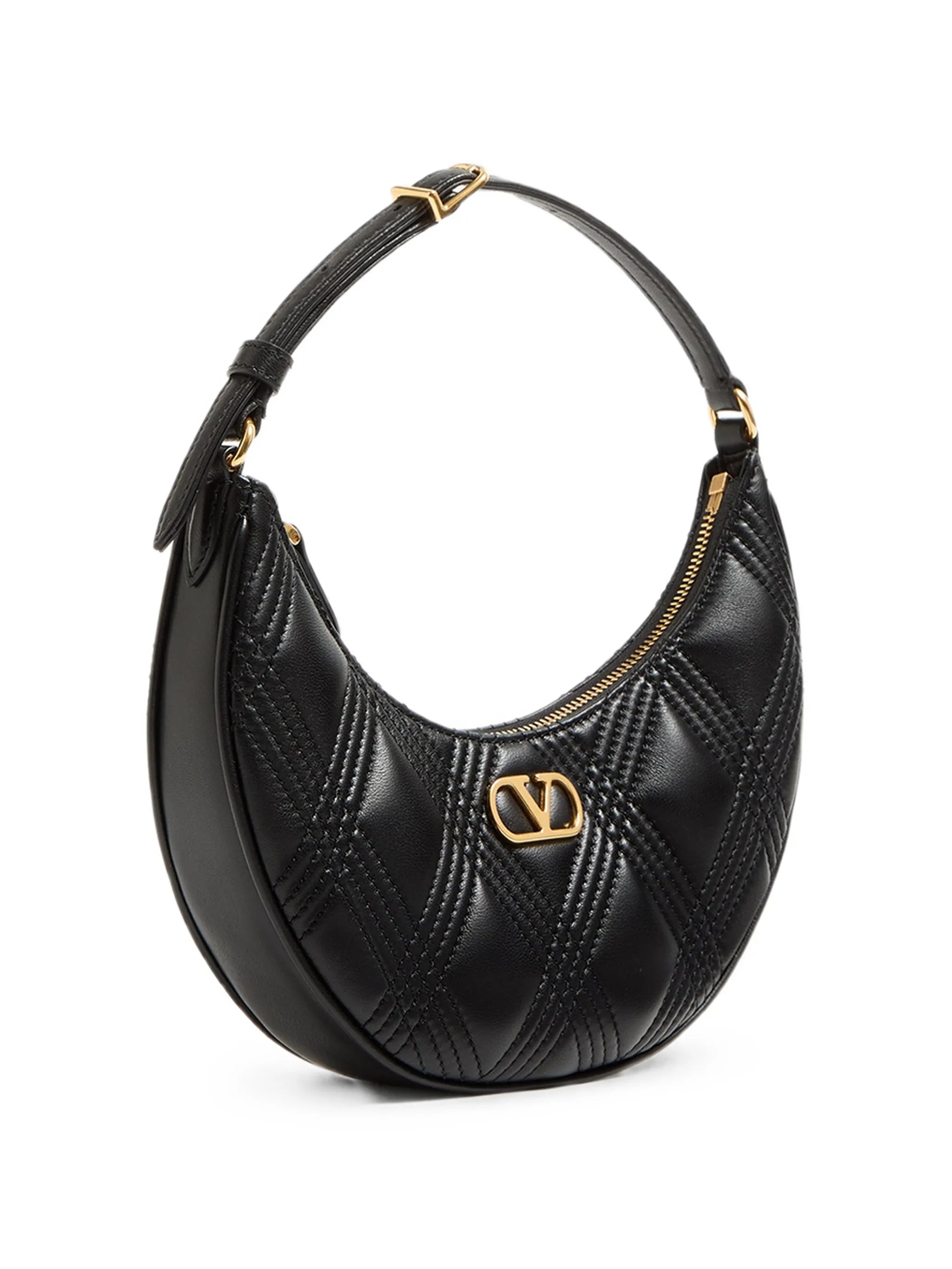 mini Quiltie 67 leather shoulder bag