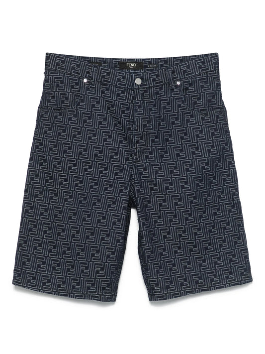 embroidered bermuda shorts