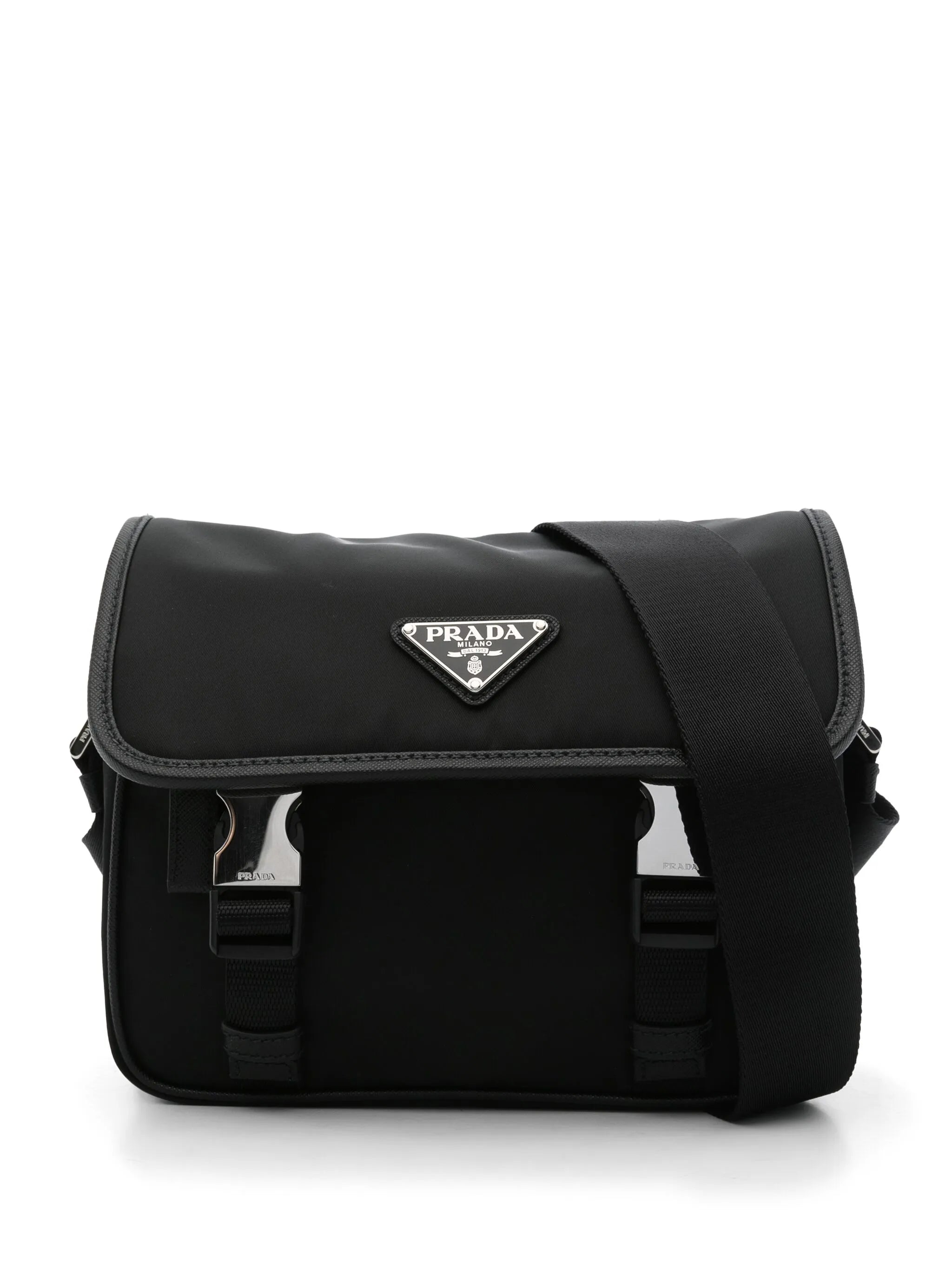 logo-triangle shoulder bag