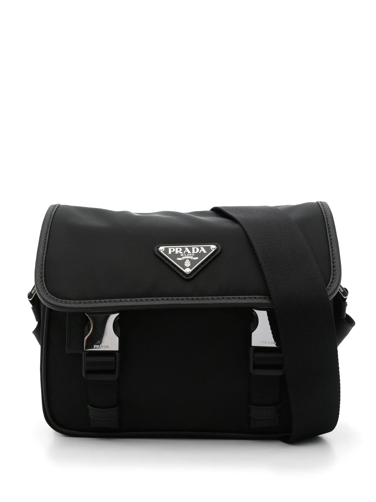 logo-triangle shoulder bag