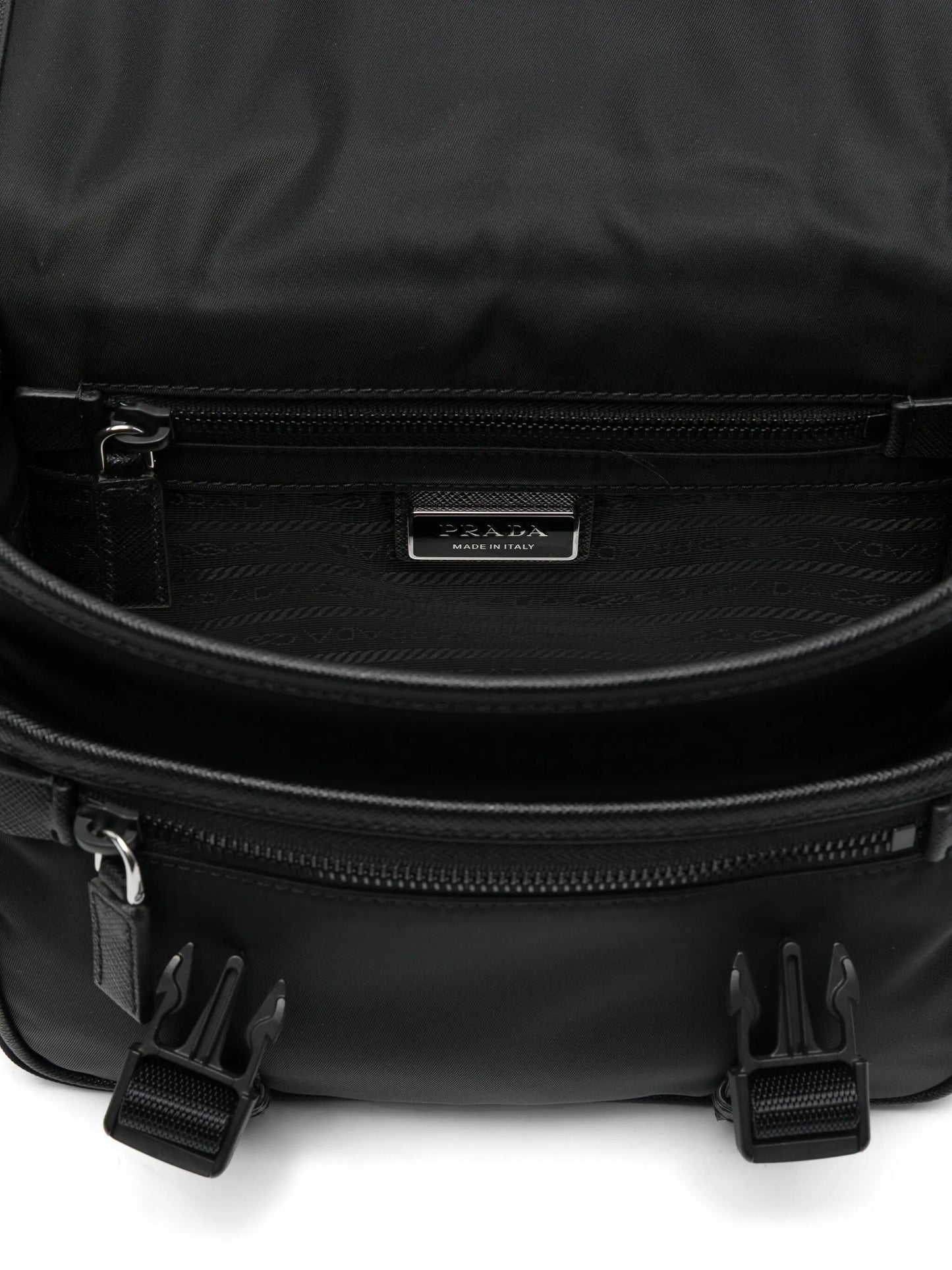 logo-triangle shoulder bag